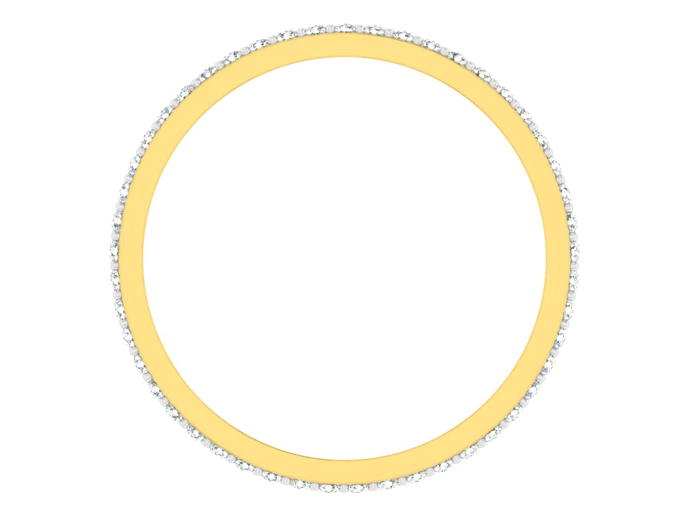 Yellow Gold Plated Sterling Silver Ring