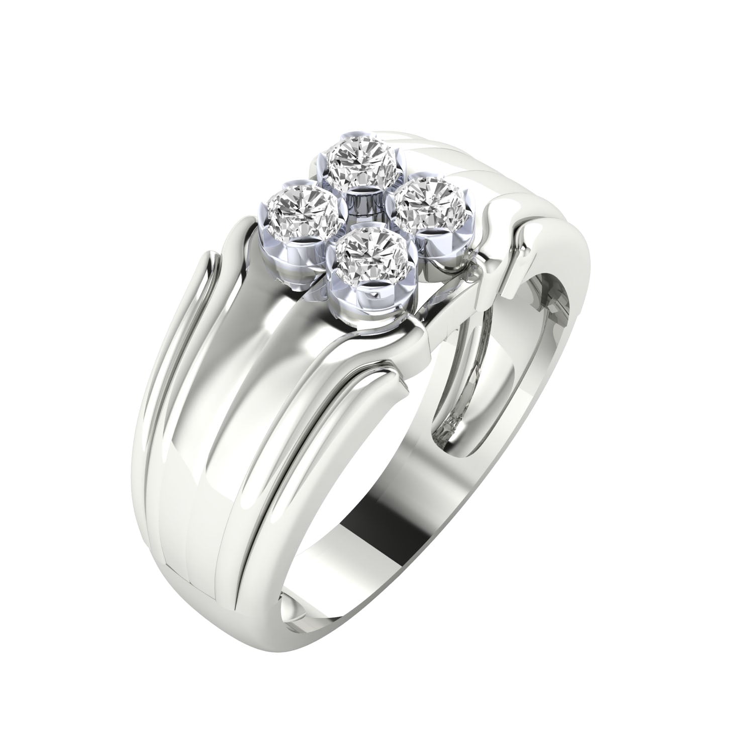 White Gold Ring