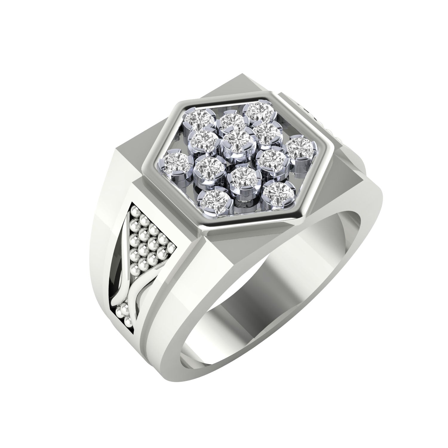 White Gold Ring