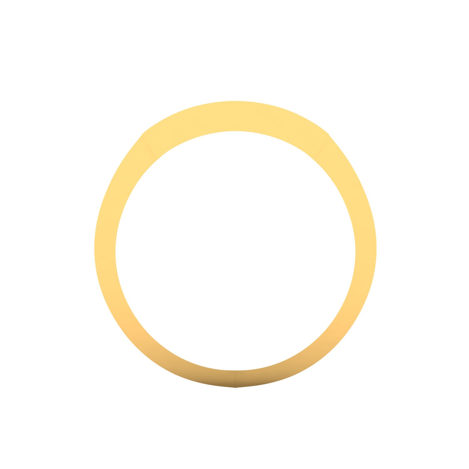 Yellow Gold Plated Sterling Silver Ring