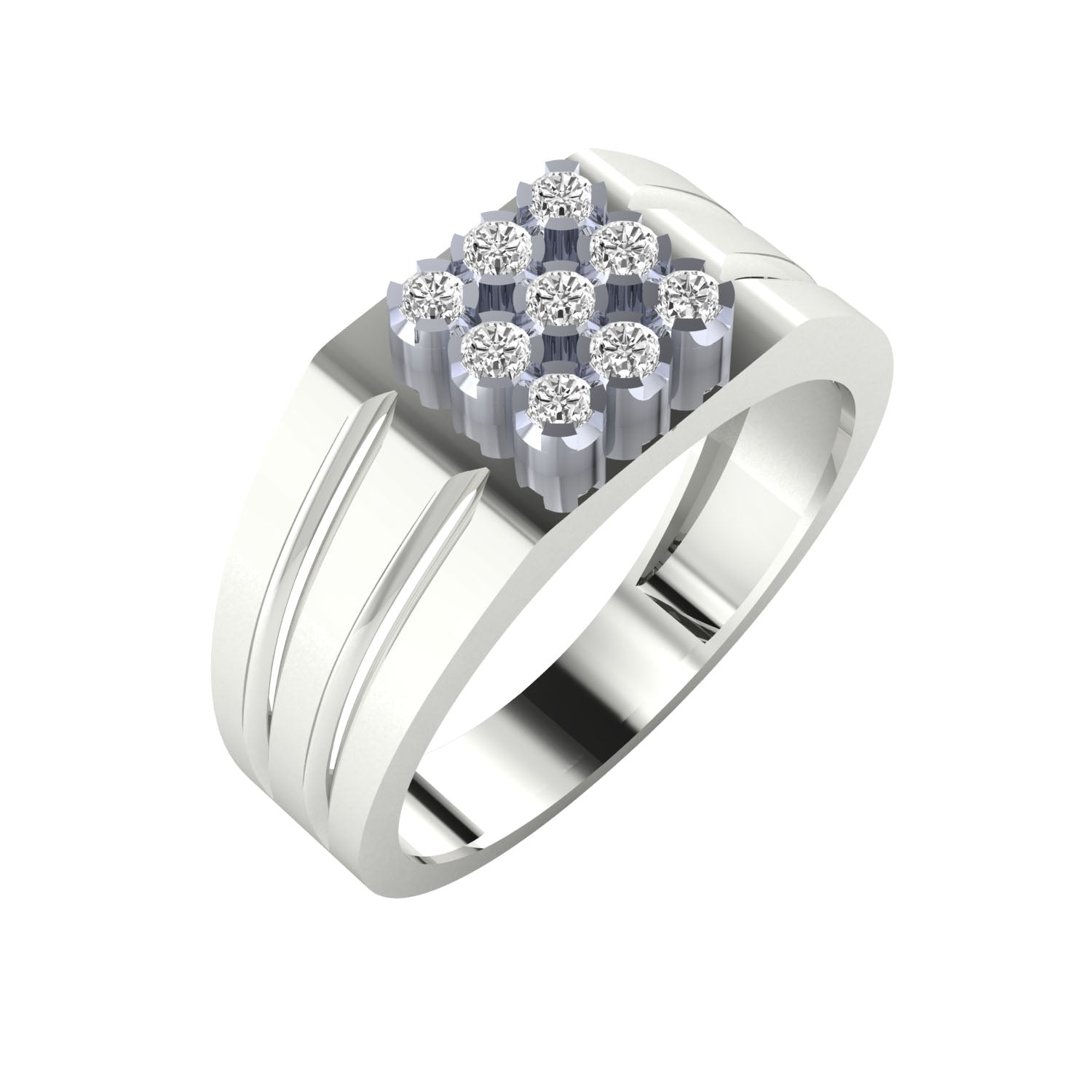 White Gold Ring