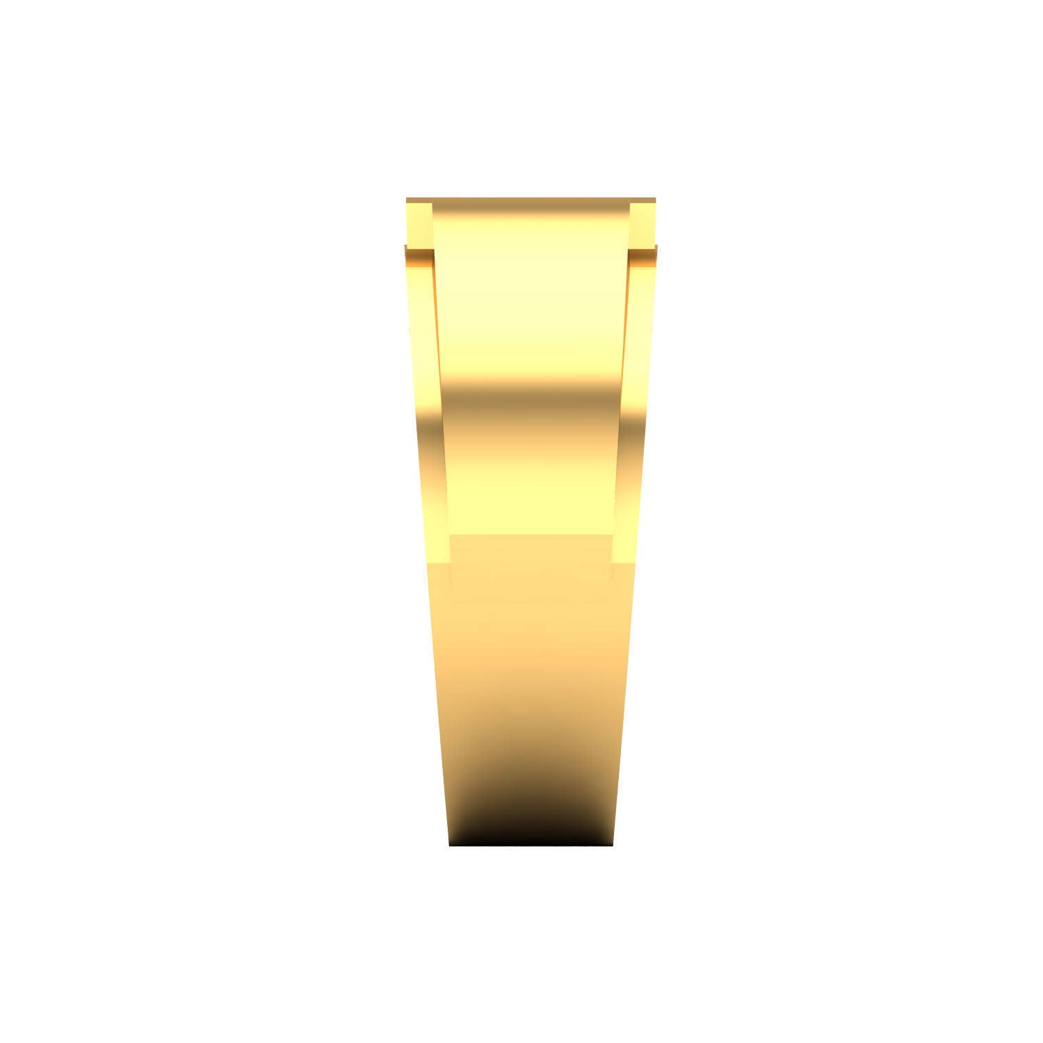 Yellow Gold Plated Sterling Silver Ring