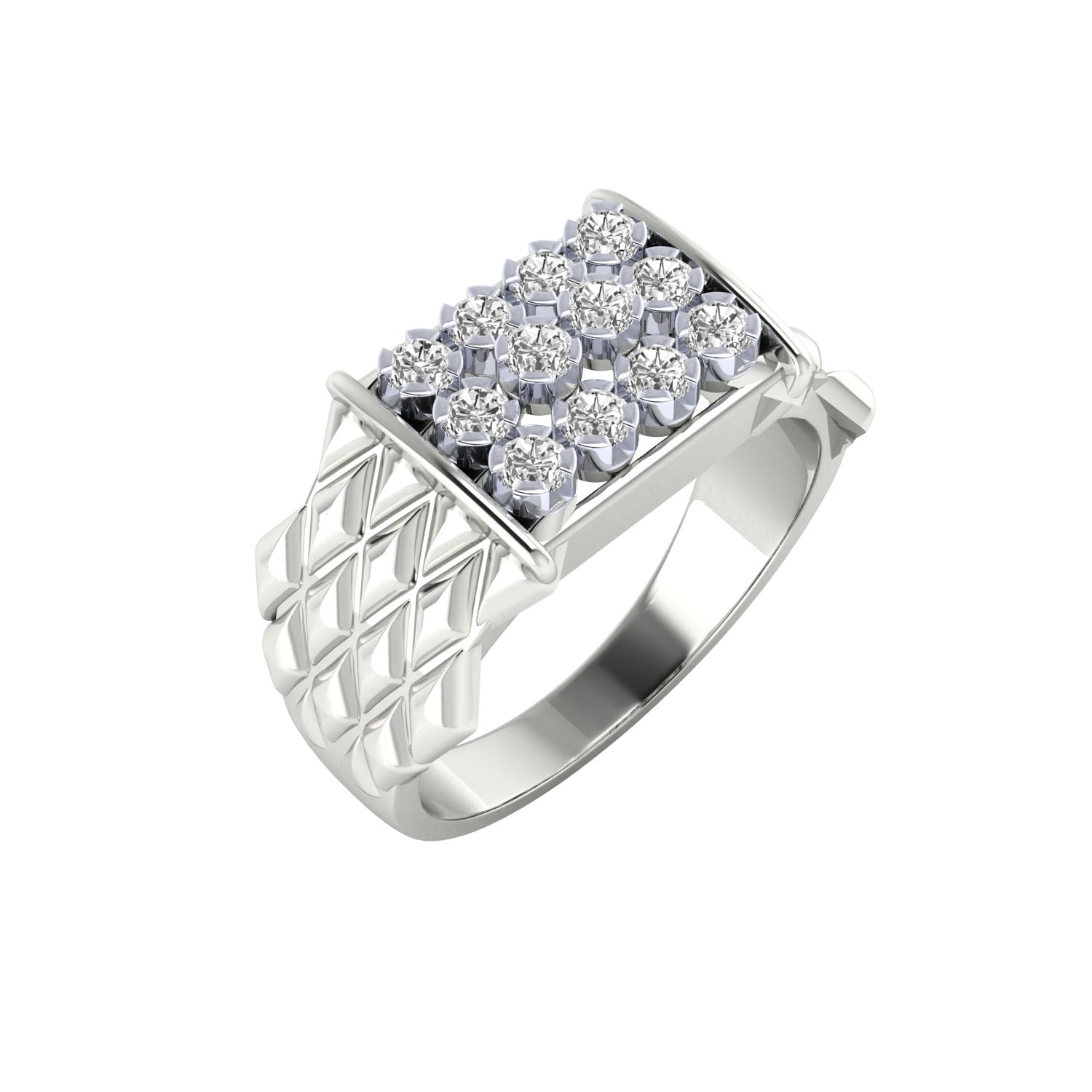 White Gold Ring