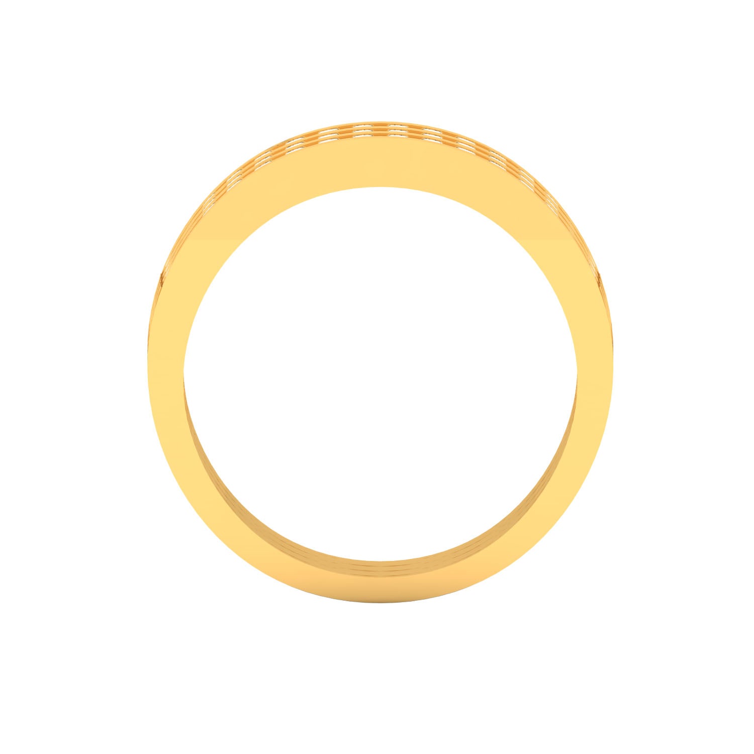 Yellow Gold Plated Sterling Silver Ring
