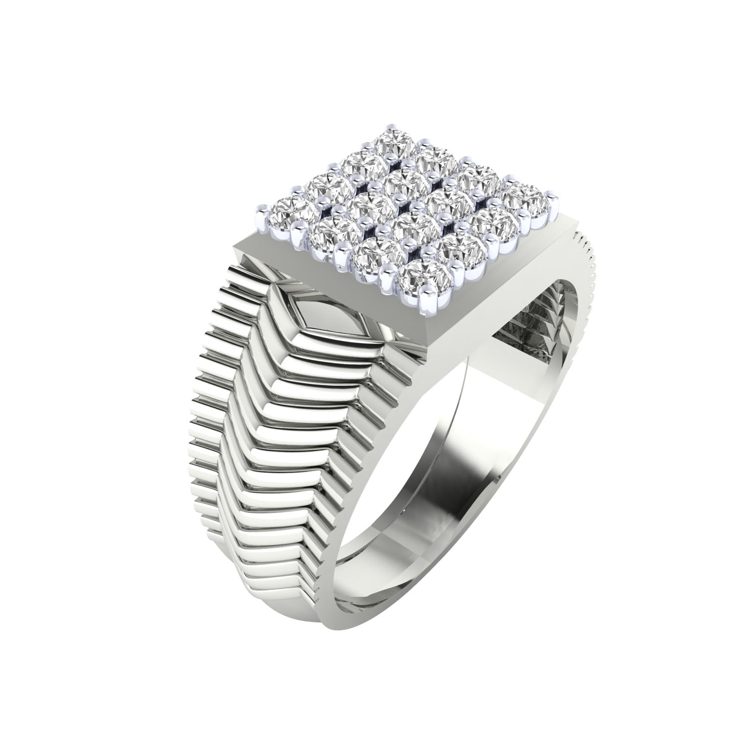 White Gold Ring