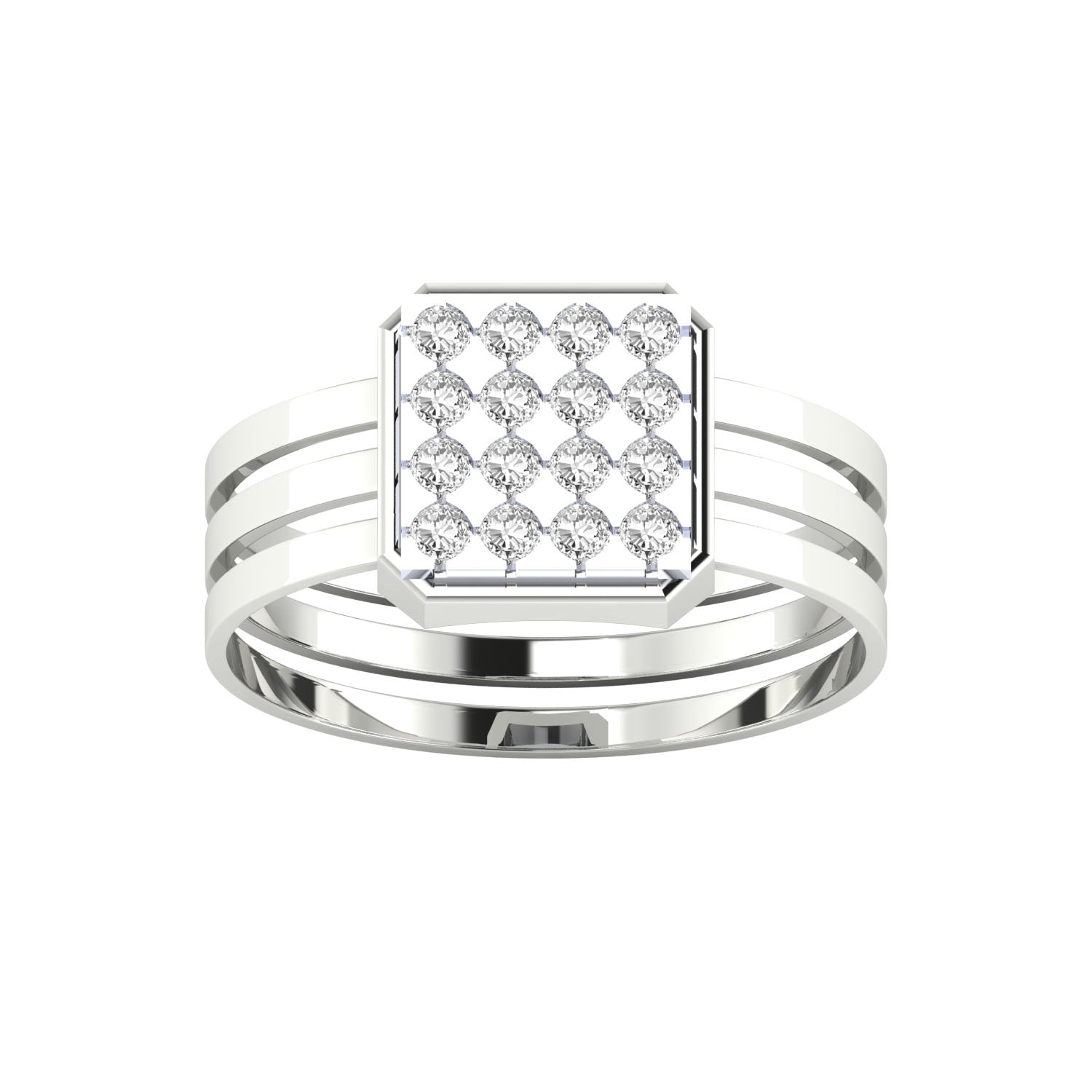 White Gold Ring