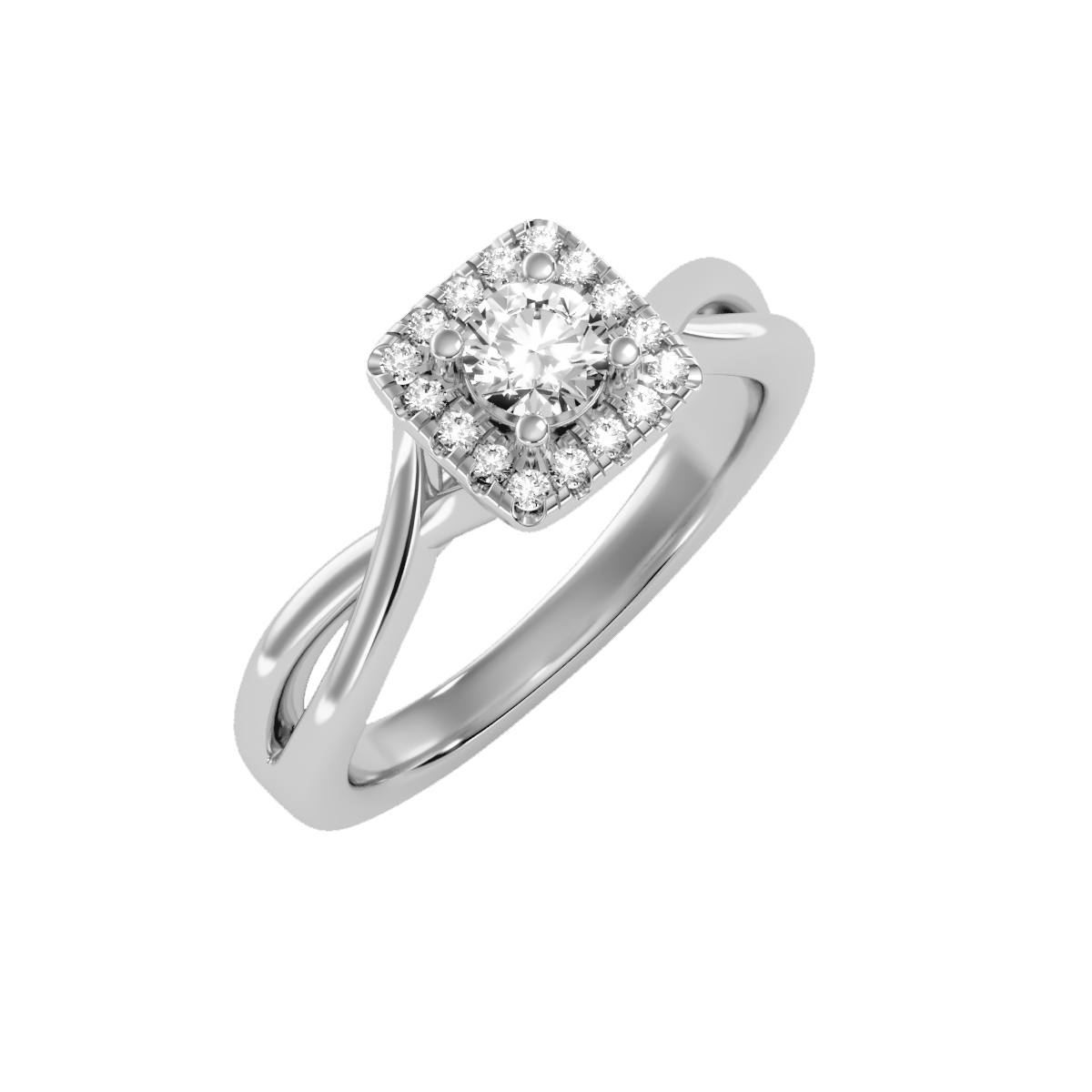 White Gold Ring