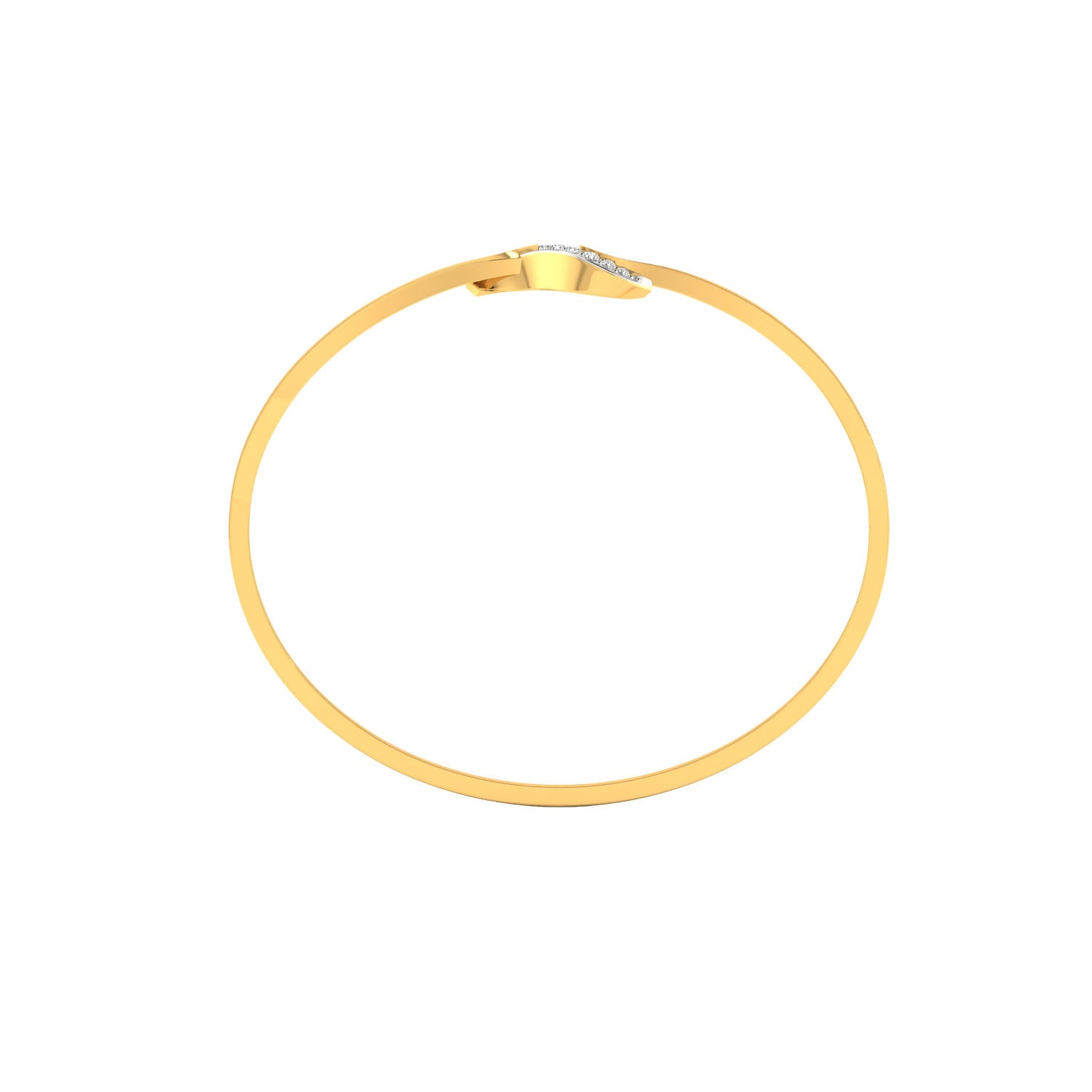Yellow Gold Plated Sterling Silver Ring