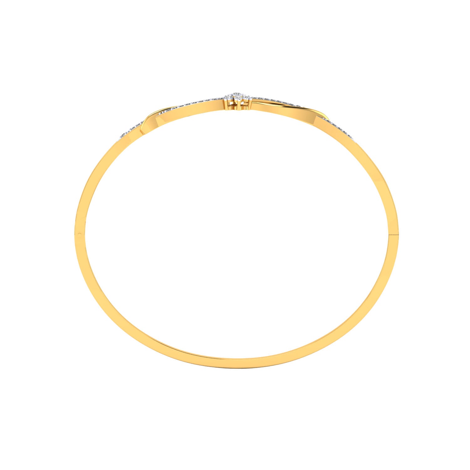 Yellow Gold Plated Sterling Silver Ring