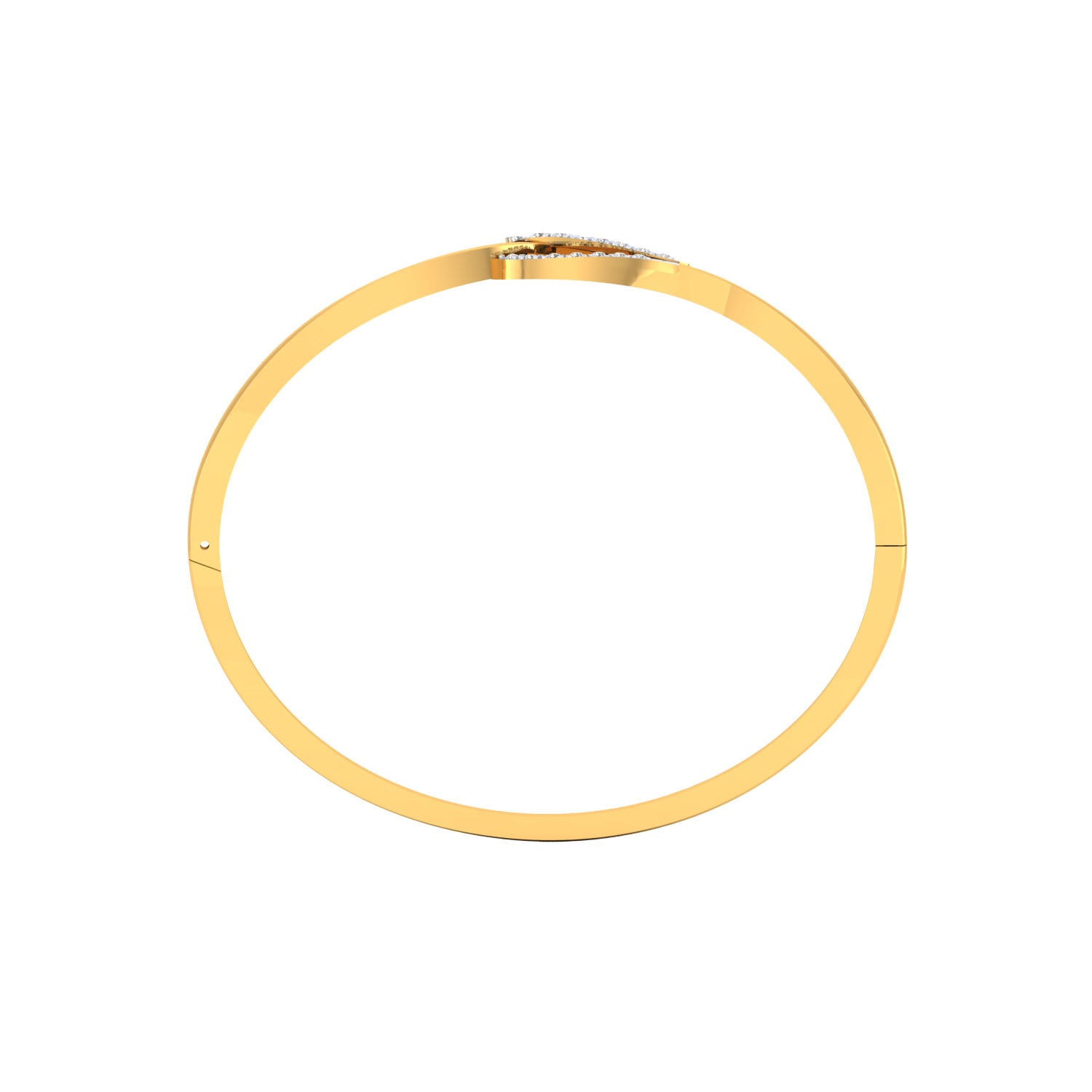 Yellow Gold Plated Sterling Silver Ring
