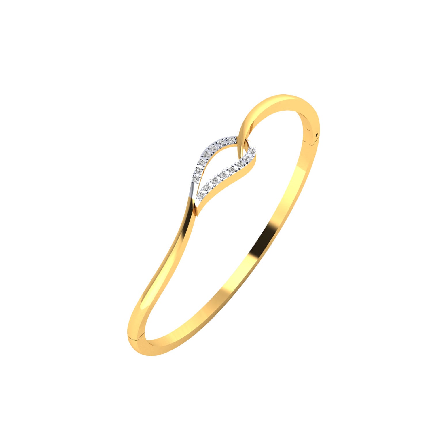 Yellow Gold Plated Sterling Silver Ring