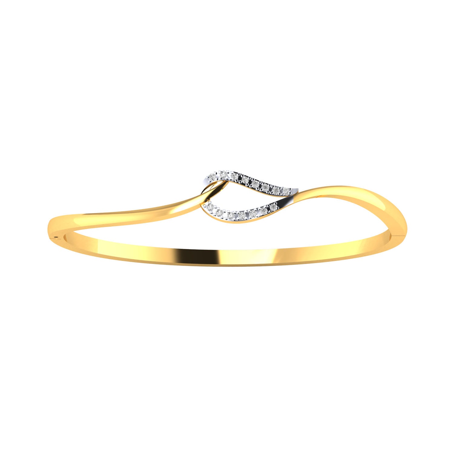 Yellow Gold Plated Sterling Silver Ring