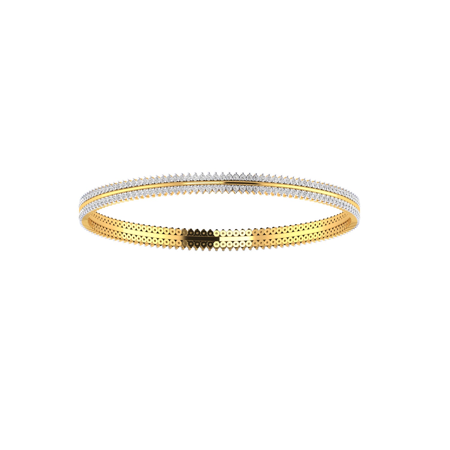 Yellow Gold Plated Sterling Silver Ring