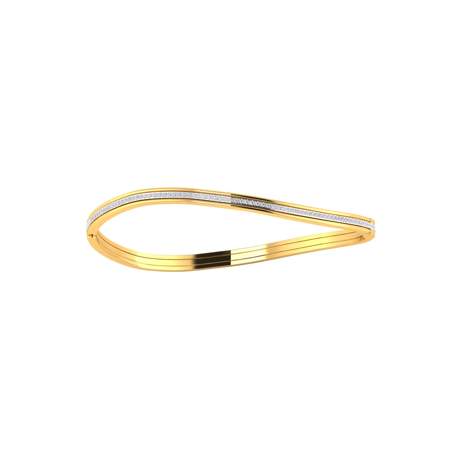Yellow Gold Plated Sterling Silver Ring