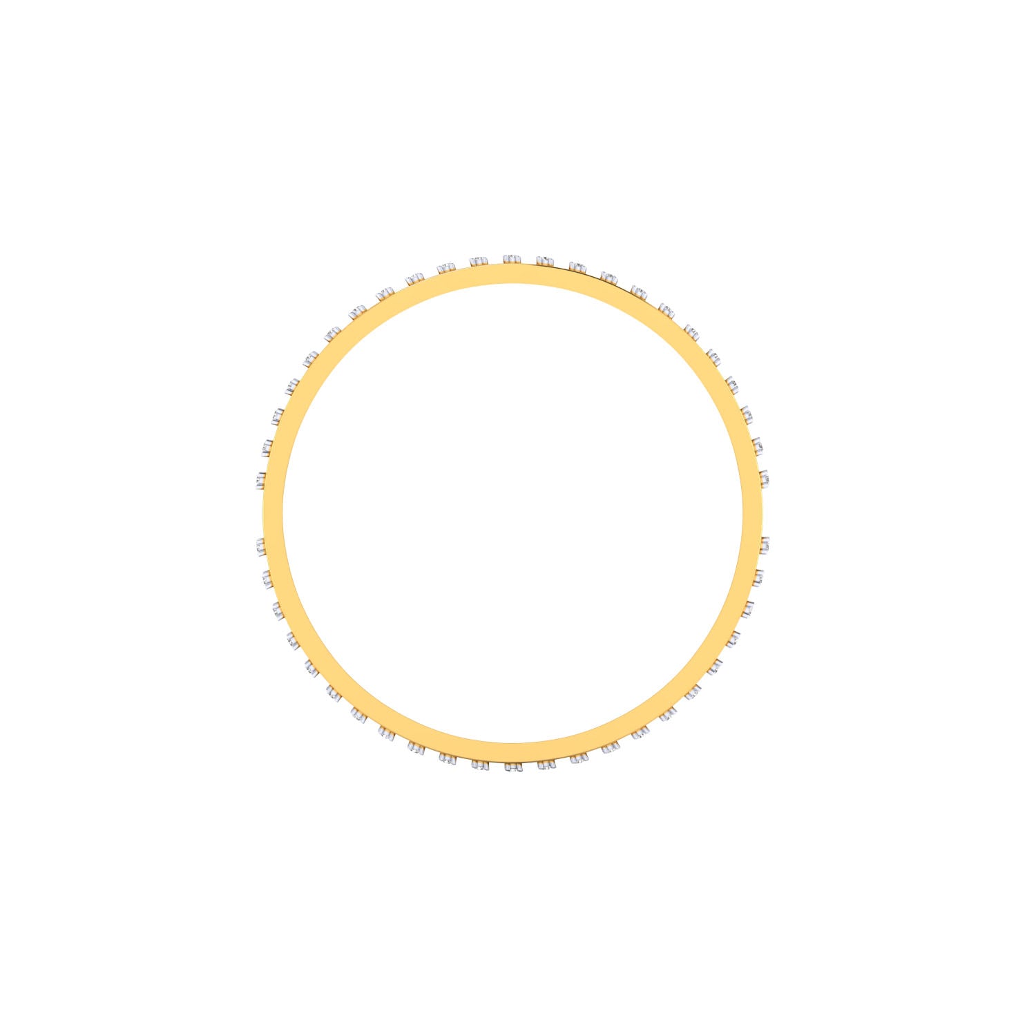 Yellow Gold Plated Sterling Silver Ring
