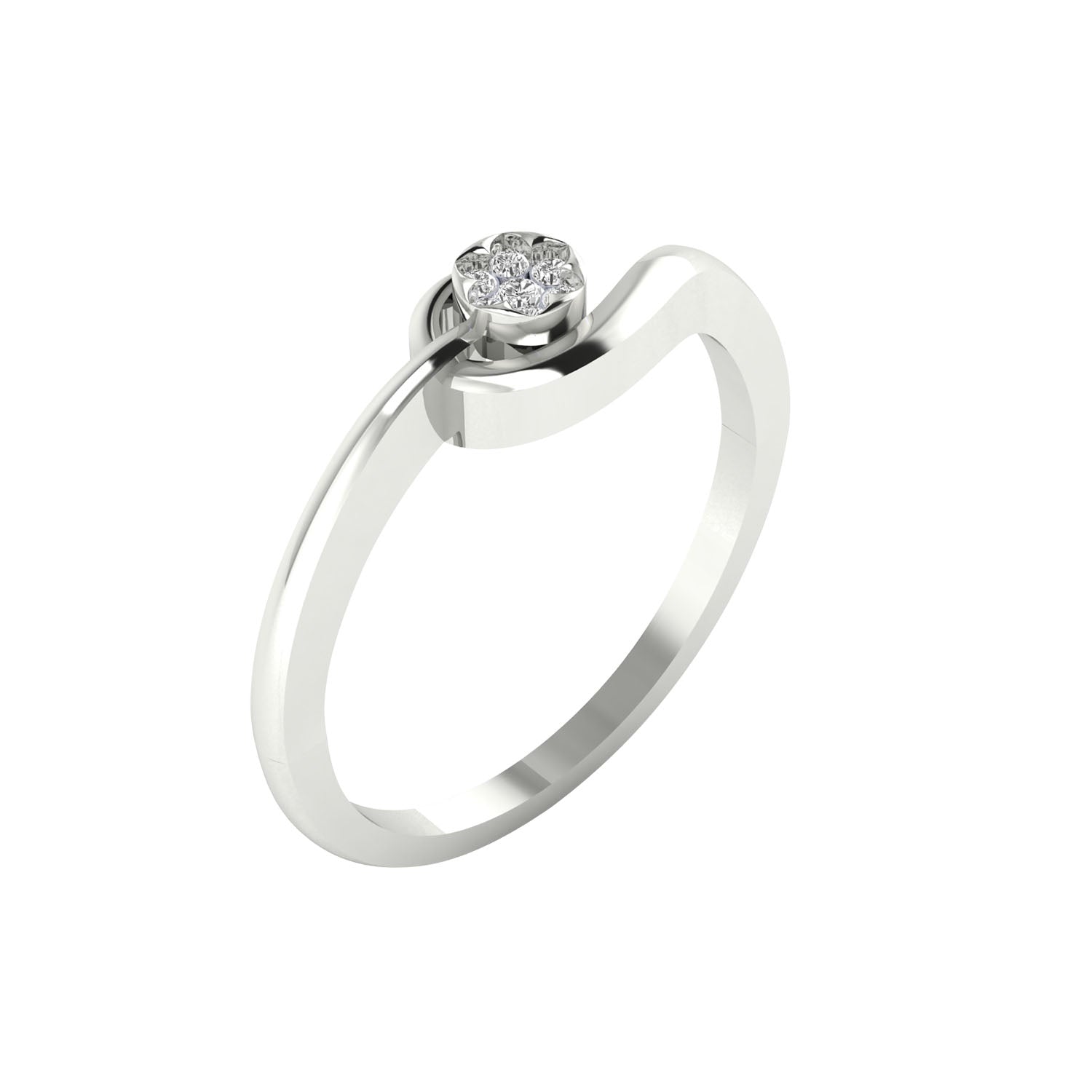 White Gold Ring