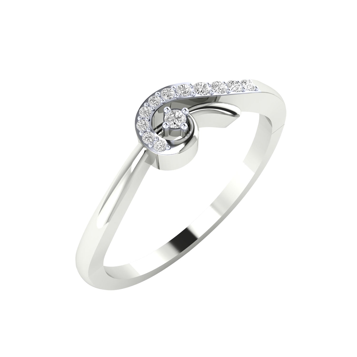 White Gold Ring