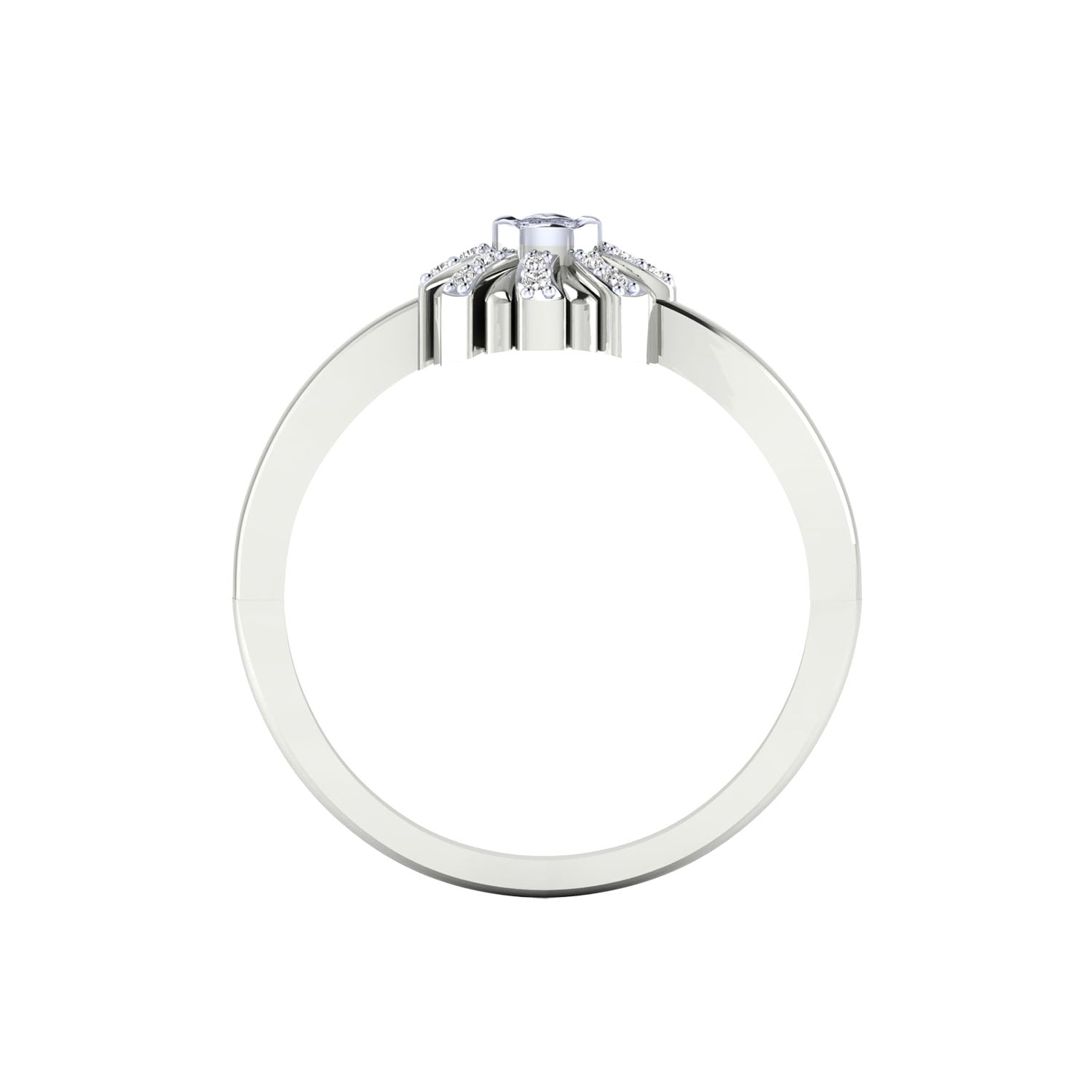 White Gold Ring