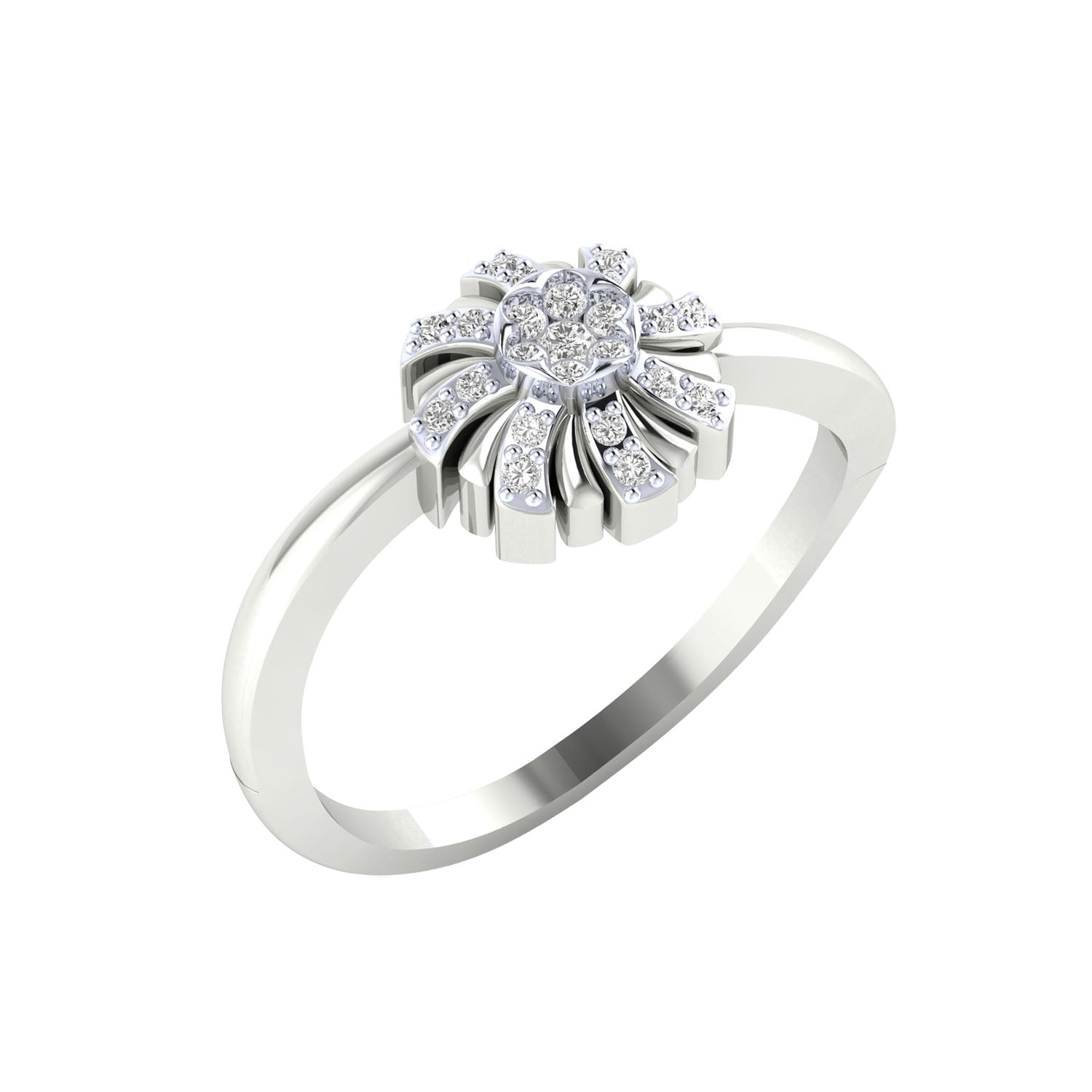 White Gold Ring