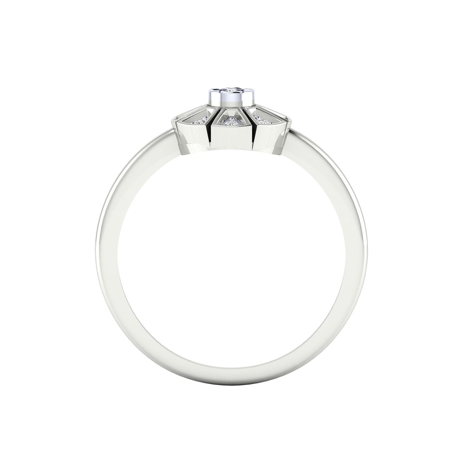 White Gold Ring