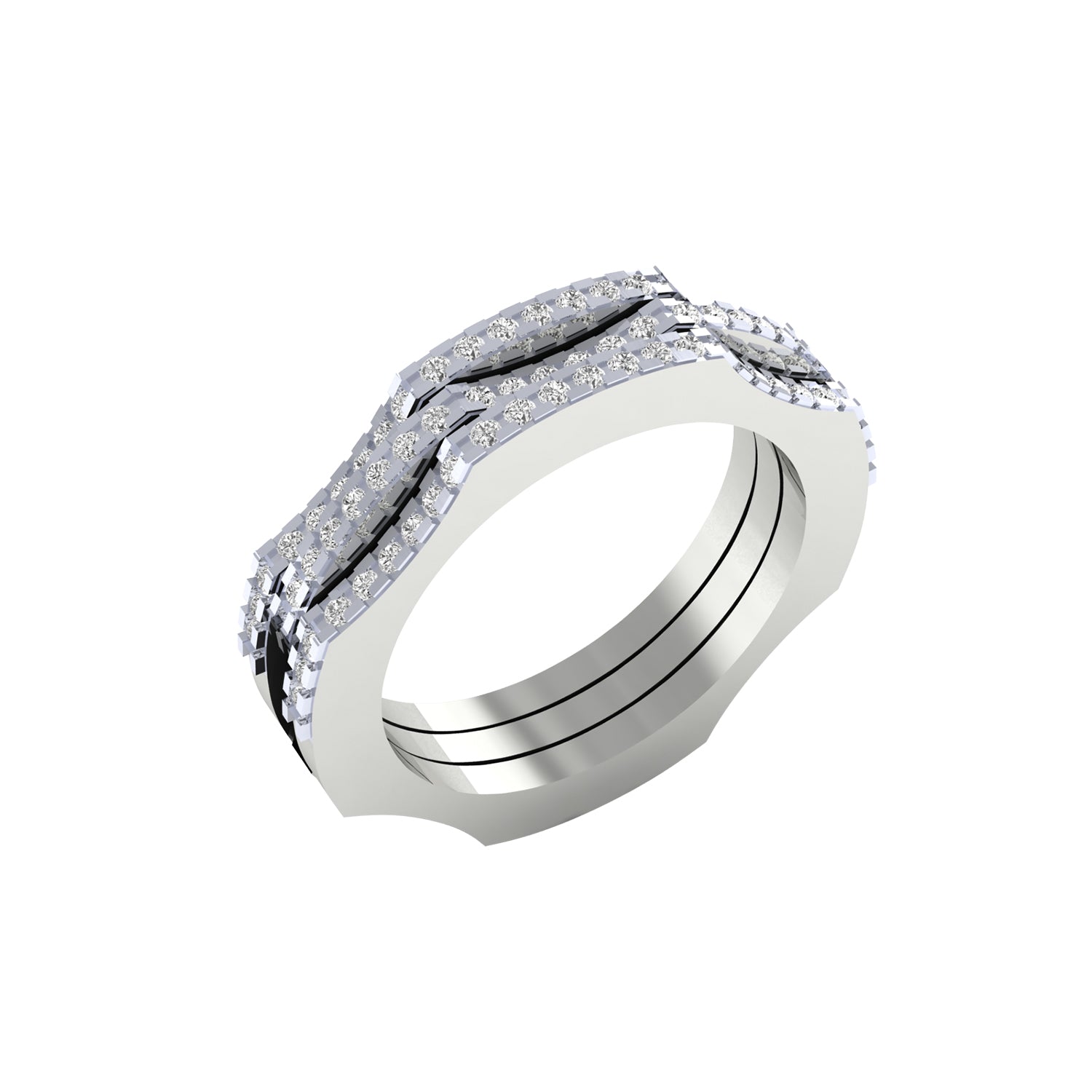 White Gold Ring
