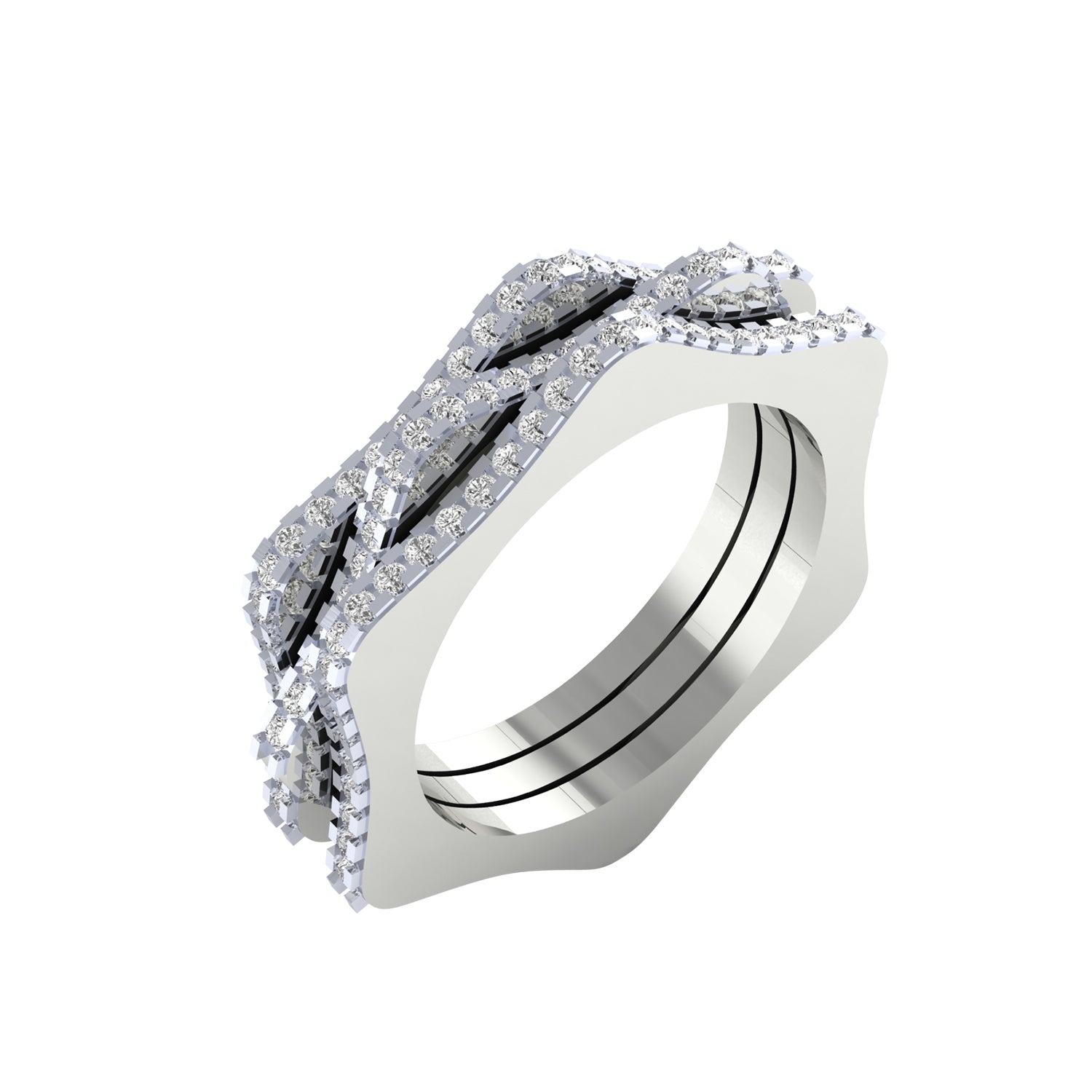 White Gold Ring