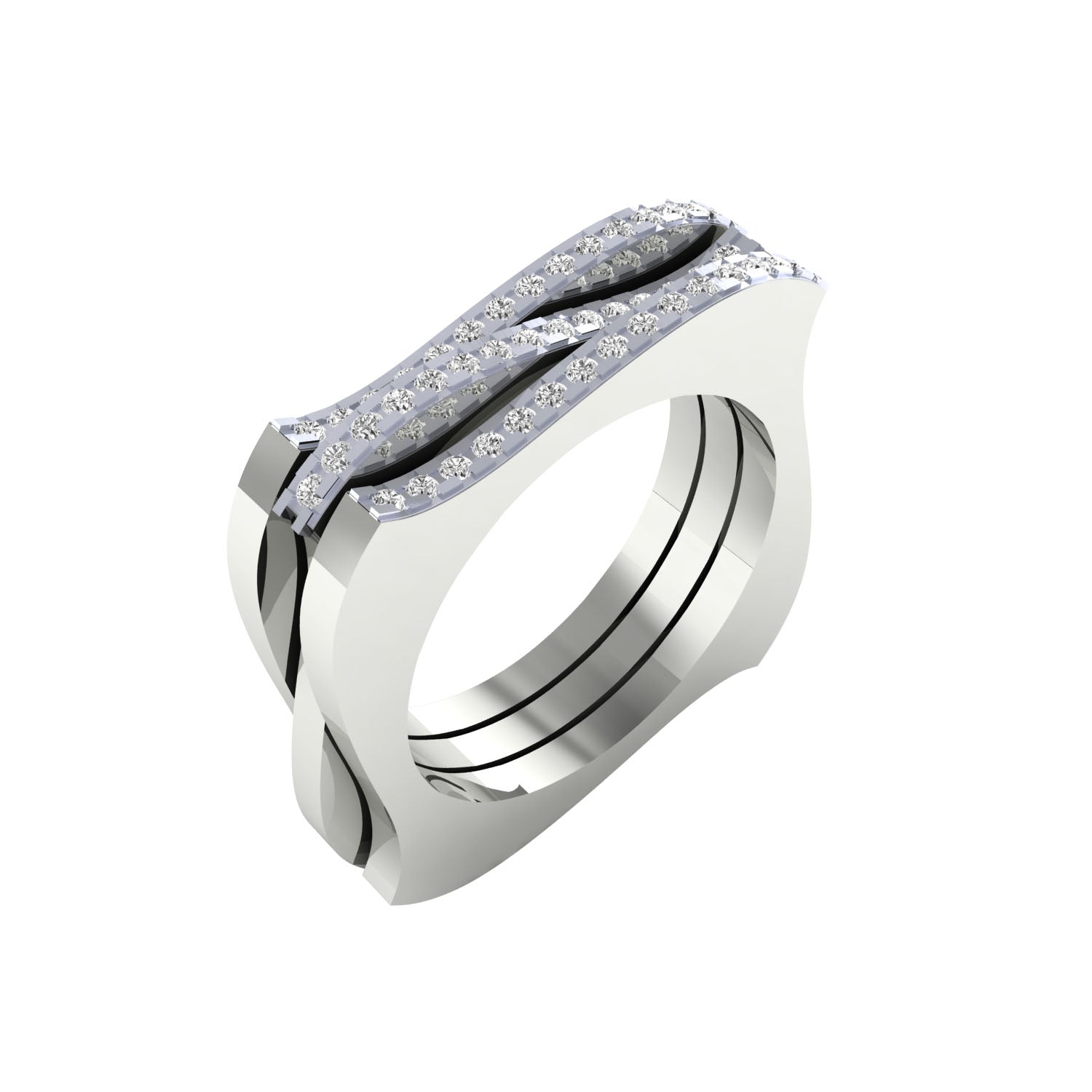 White Gold Ring