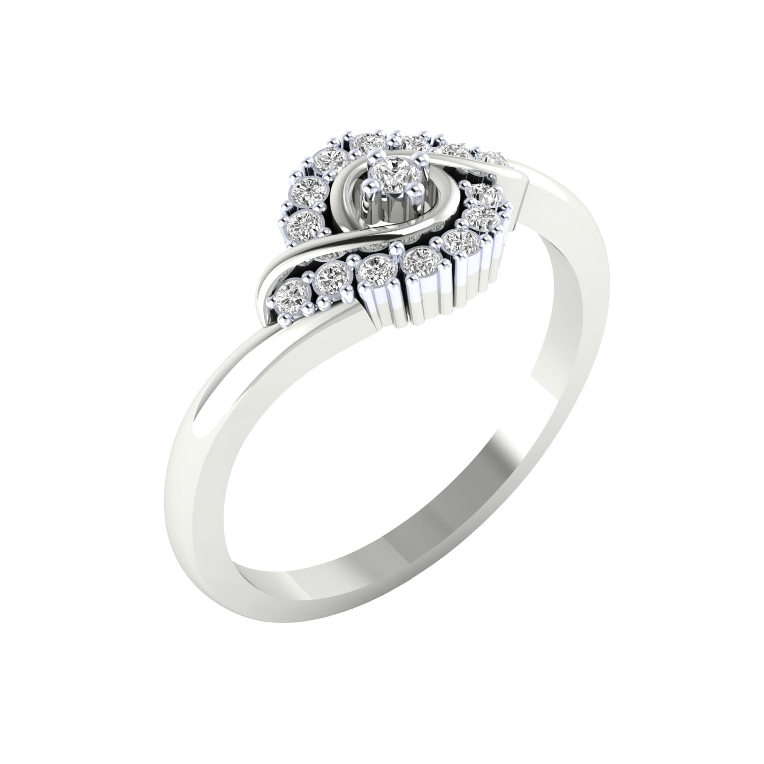 White Gold Ring