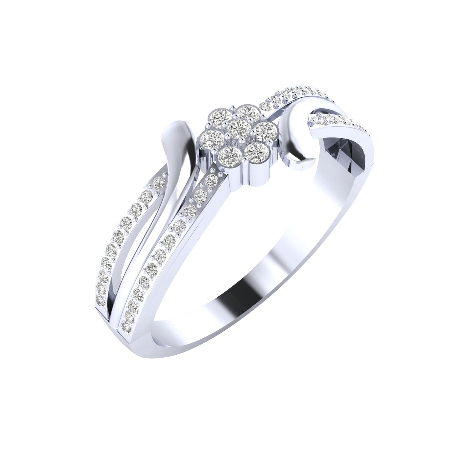 White Gold Ring