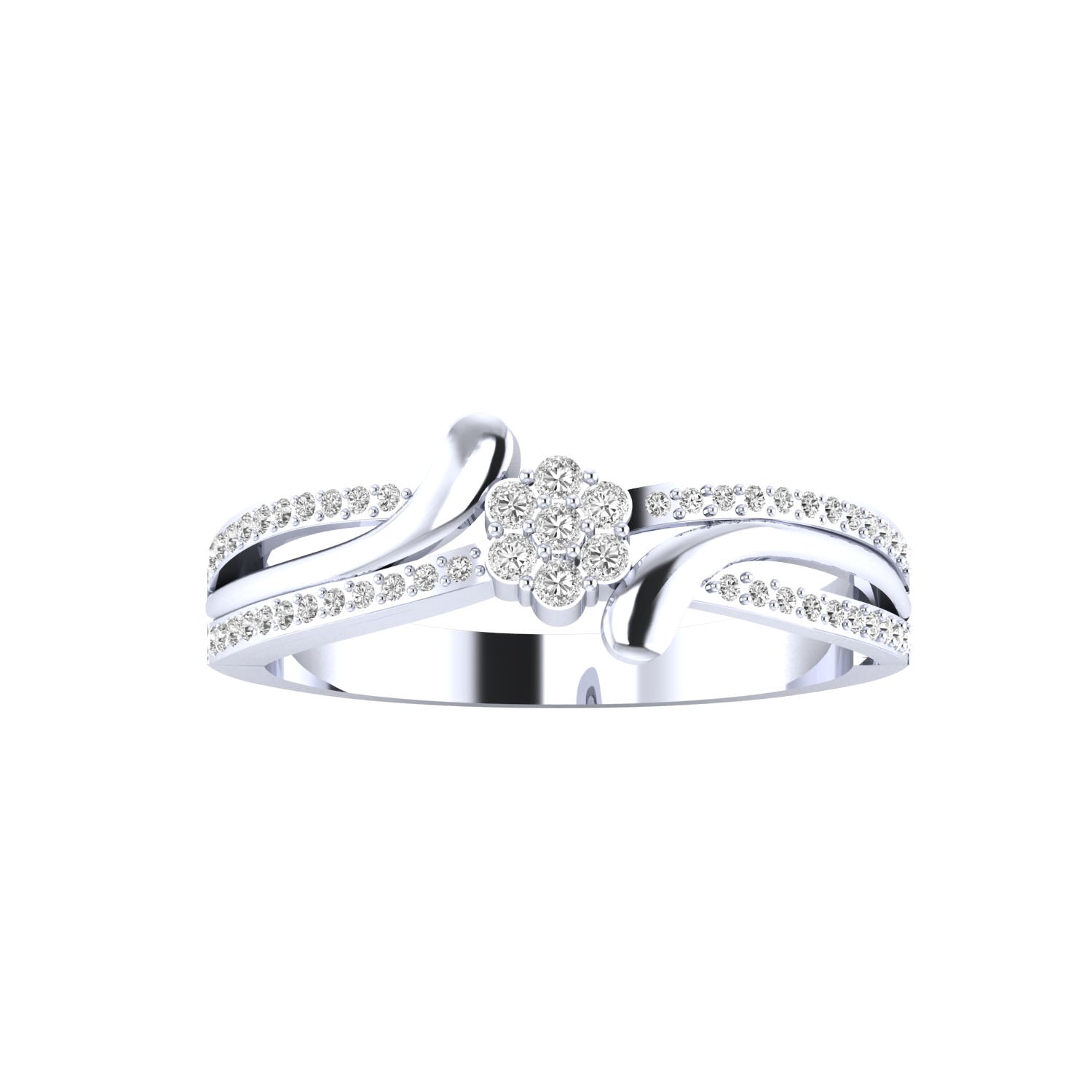 White Gold Ring
