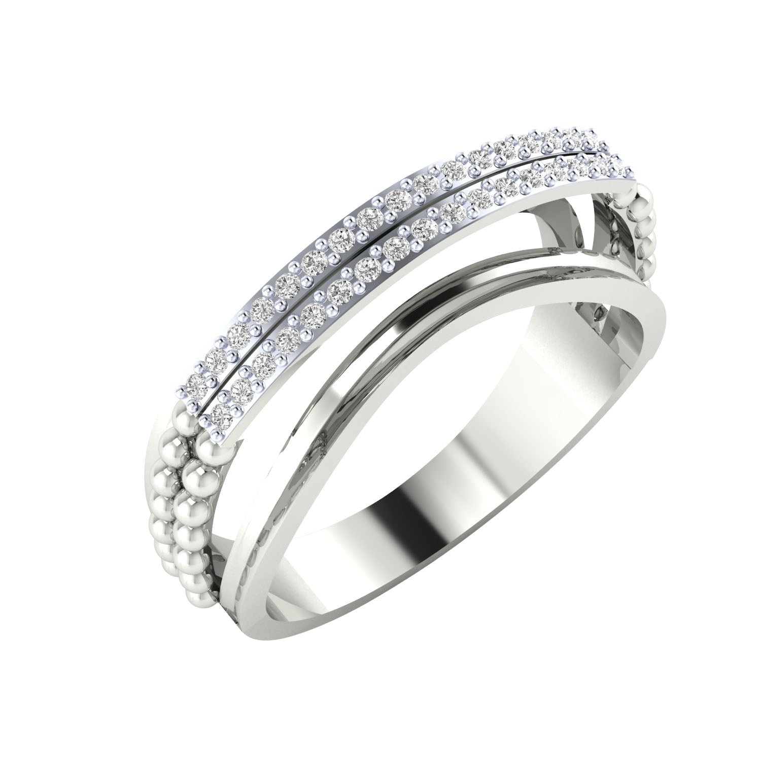 White Gold Ring