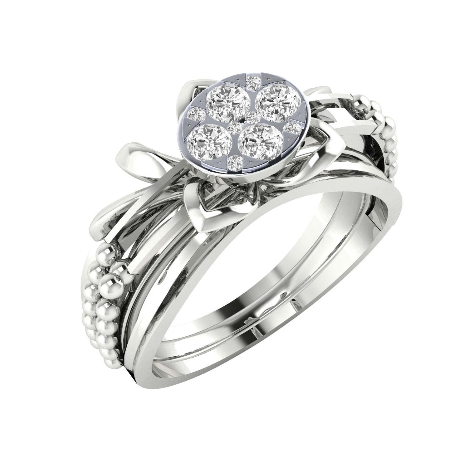 White Gold Ring