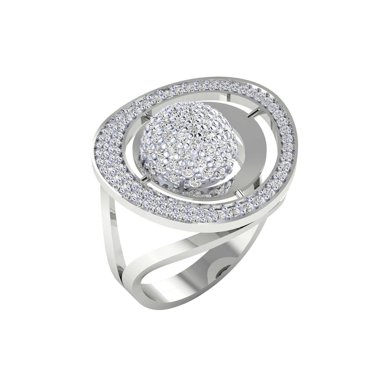 White Gold Ring