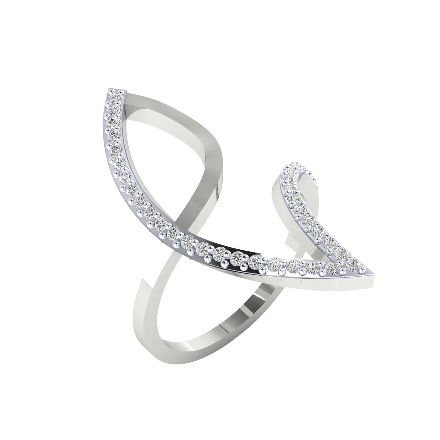 White Gold Ring
