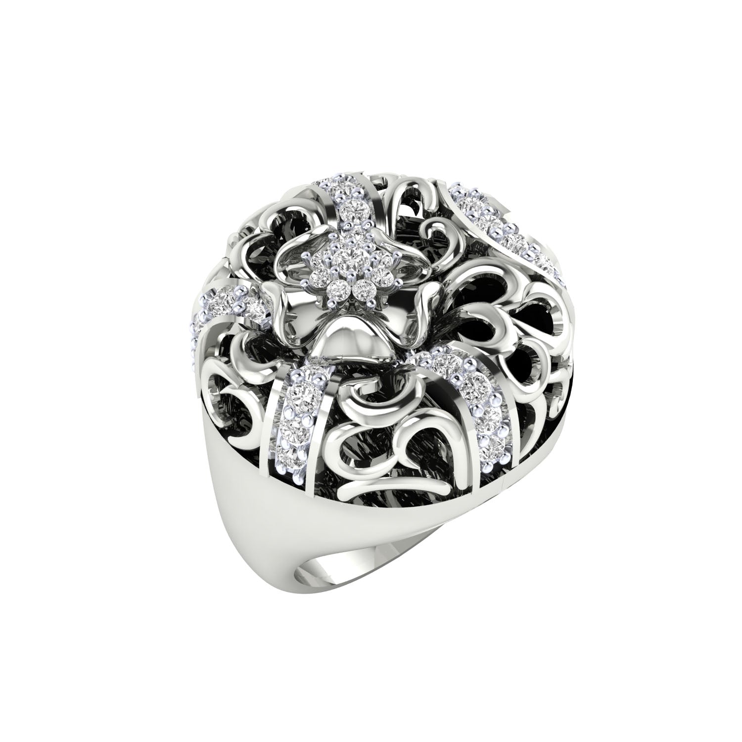 White Gold Ring