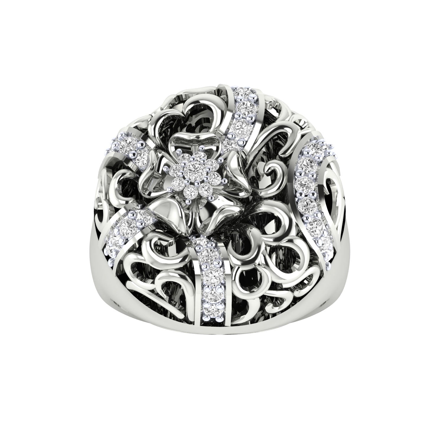White Gold Ring