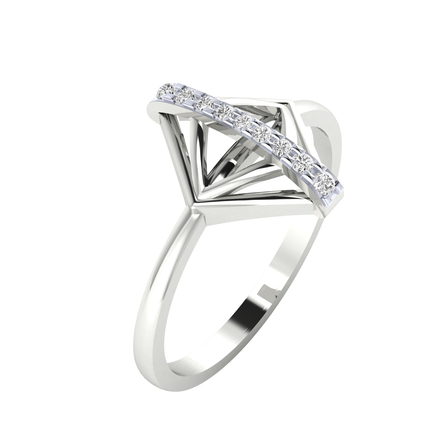 White Gold Ring