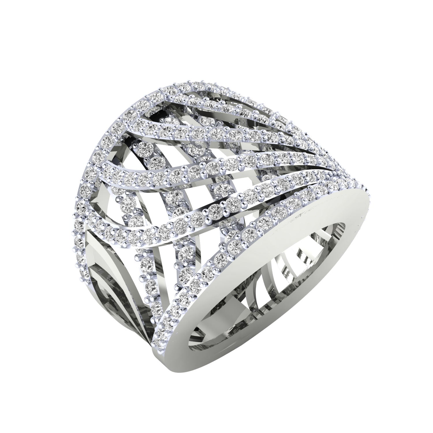 White Gold Ring