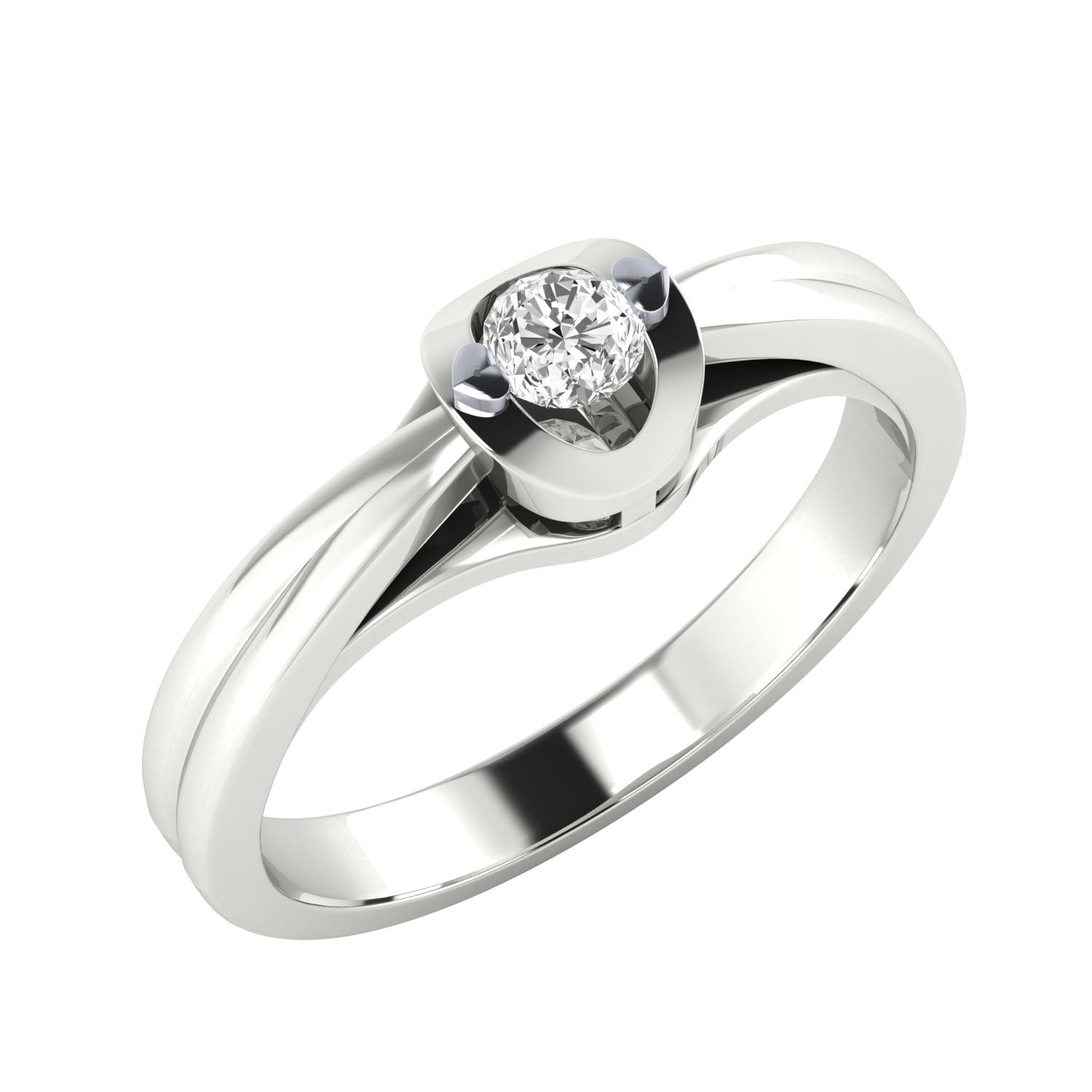 White Gold Ring