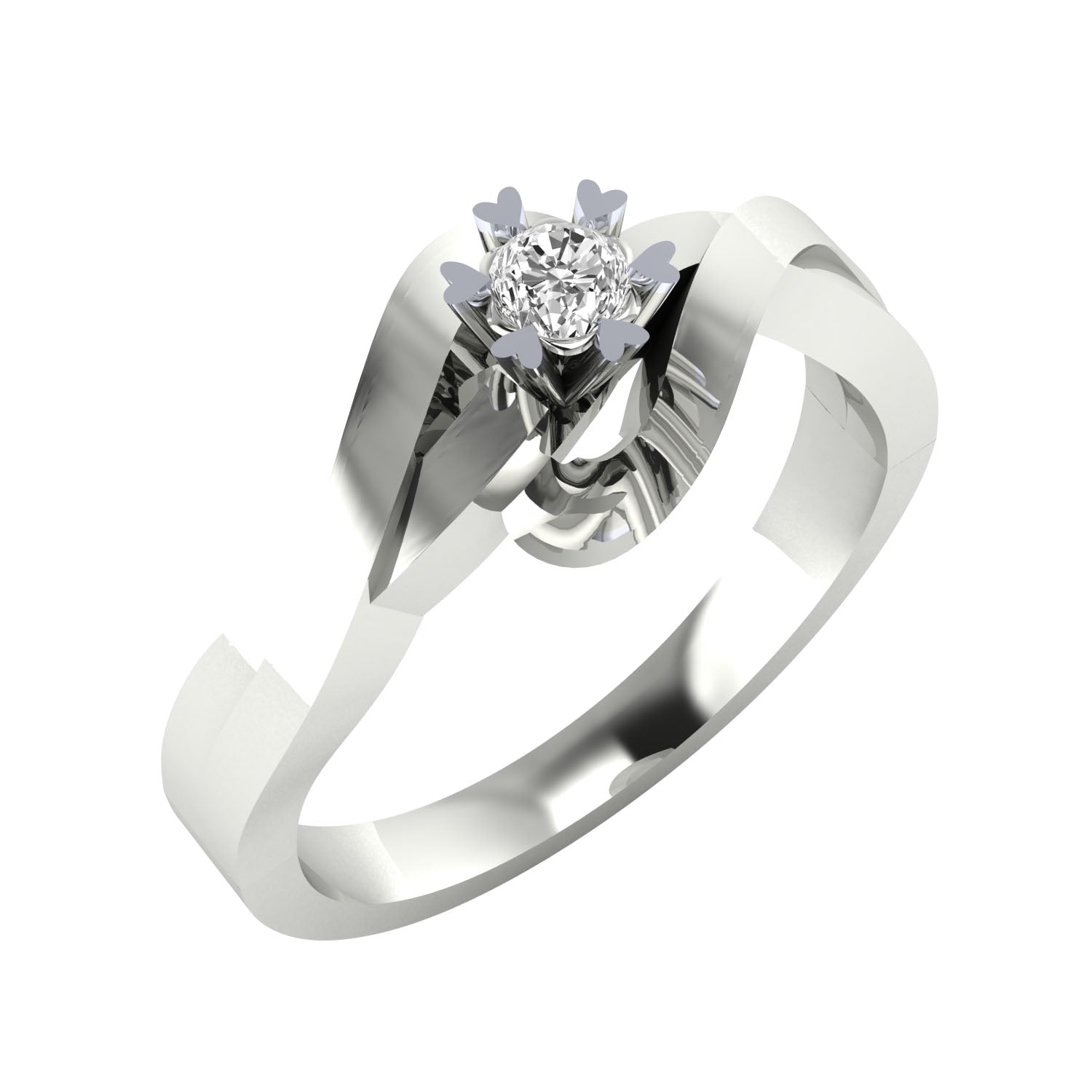 White Gold Ring