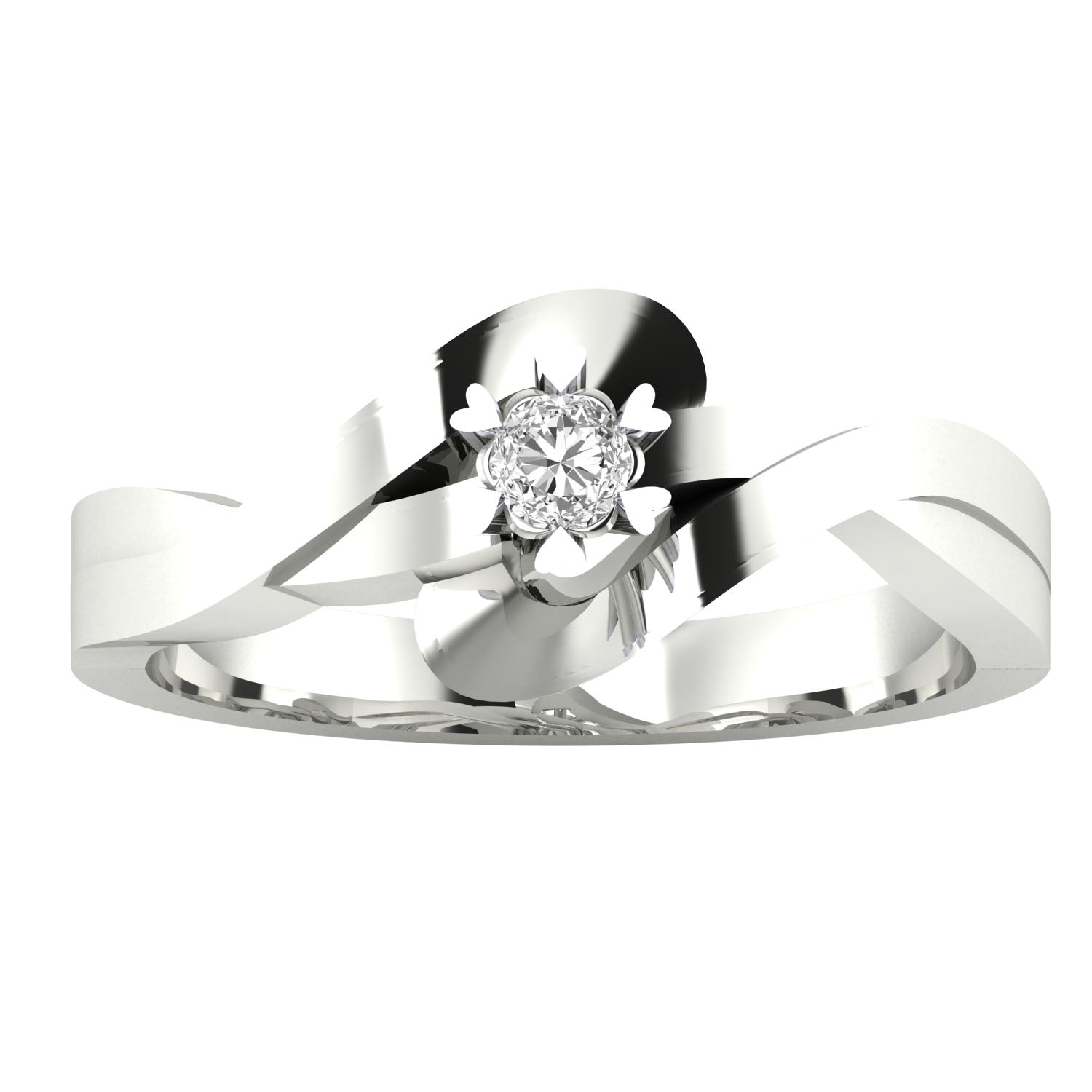 White Gold Ring