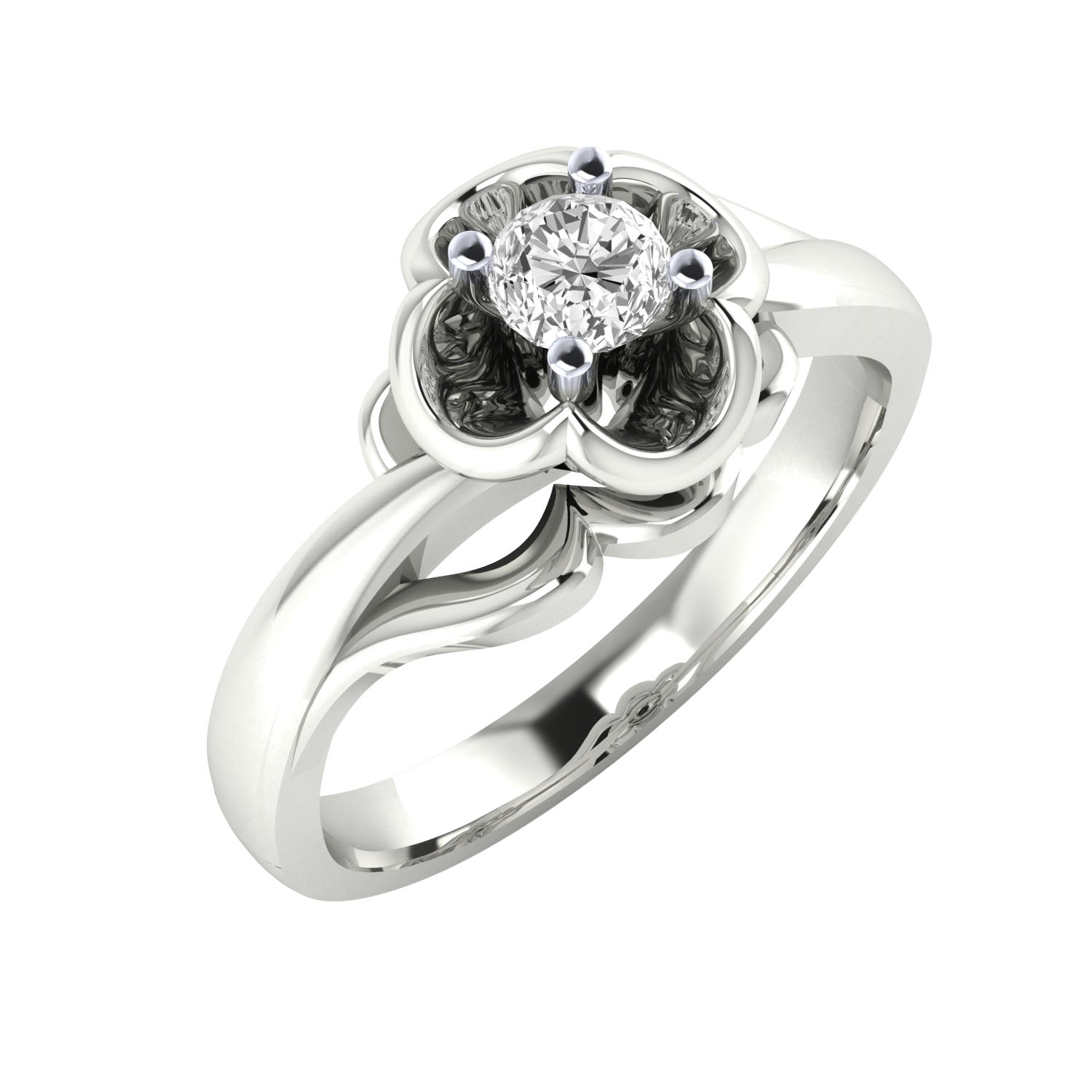 White Gold Ring