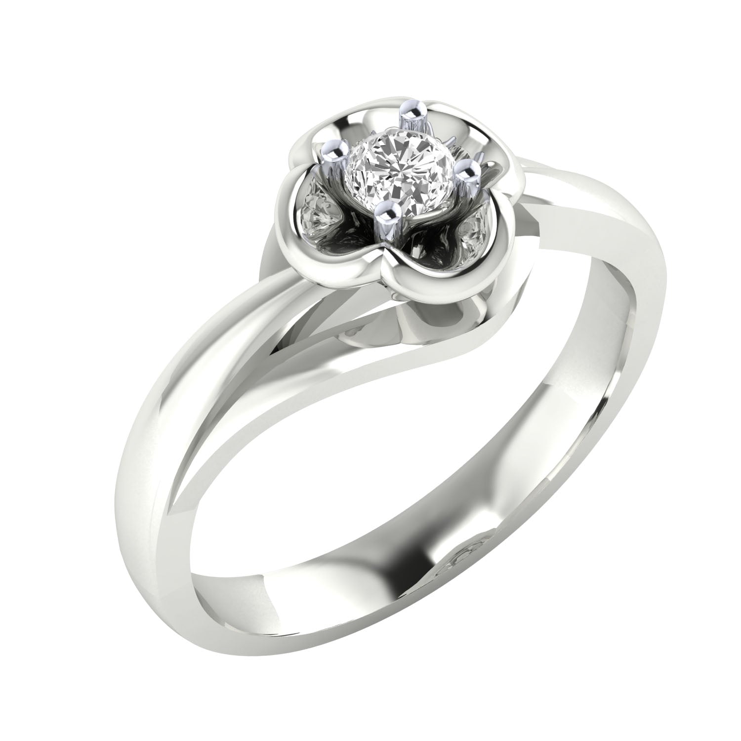 White Gold Ring