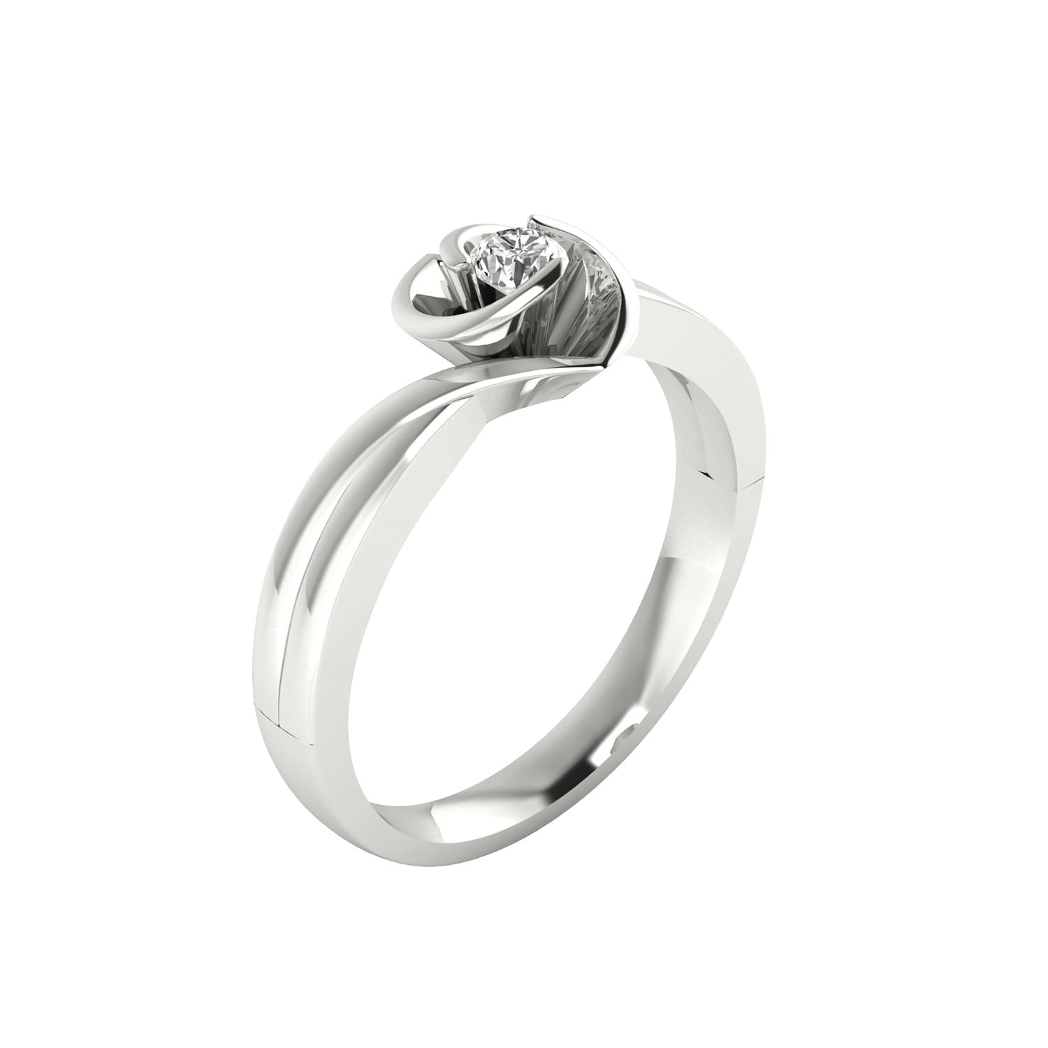 White Gold Ring