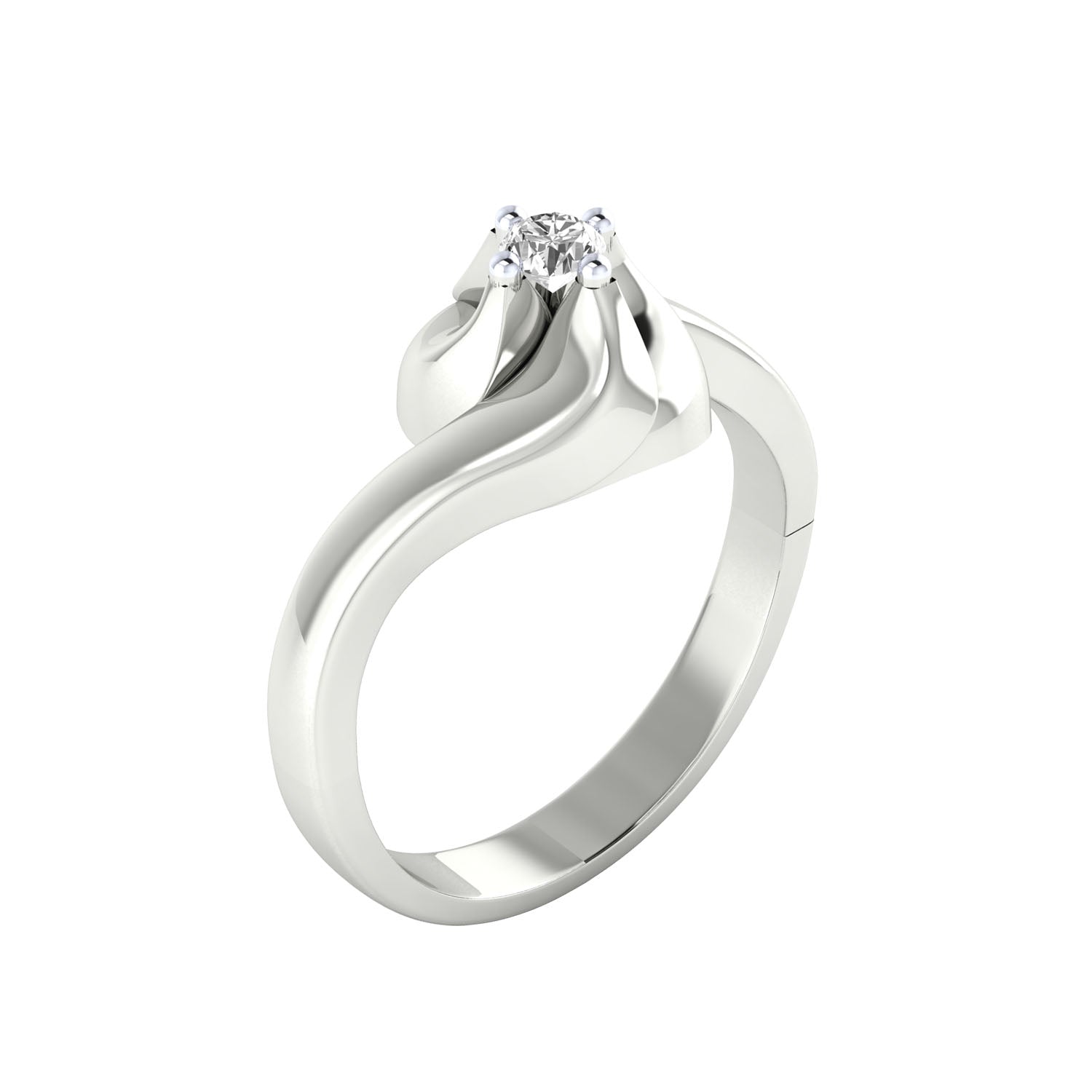 White Gold Ring
