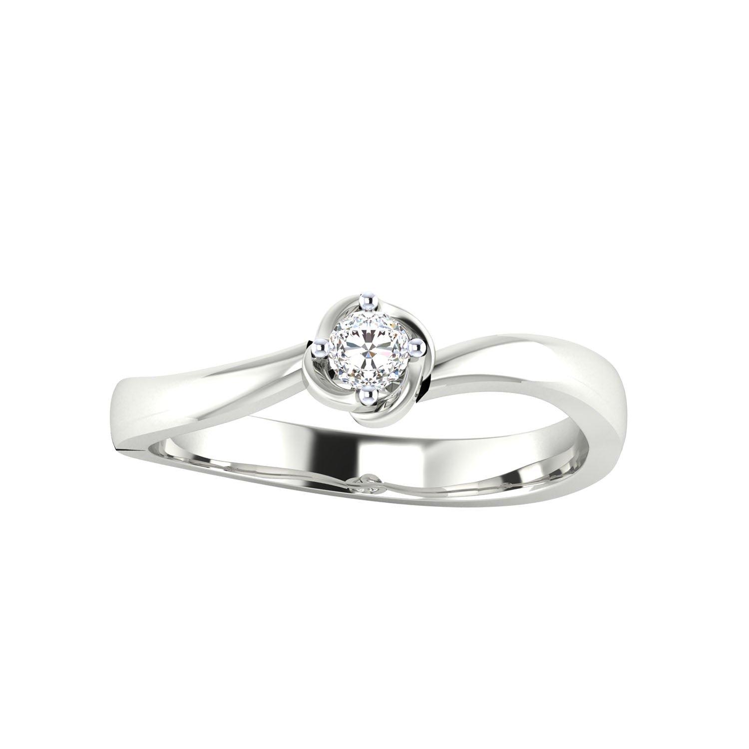White Gold Ring