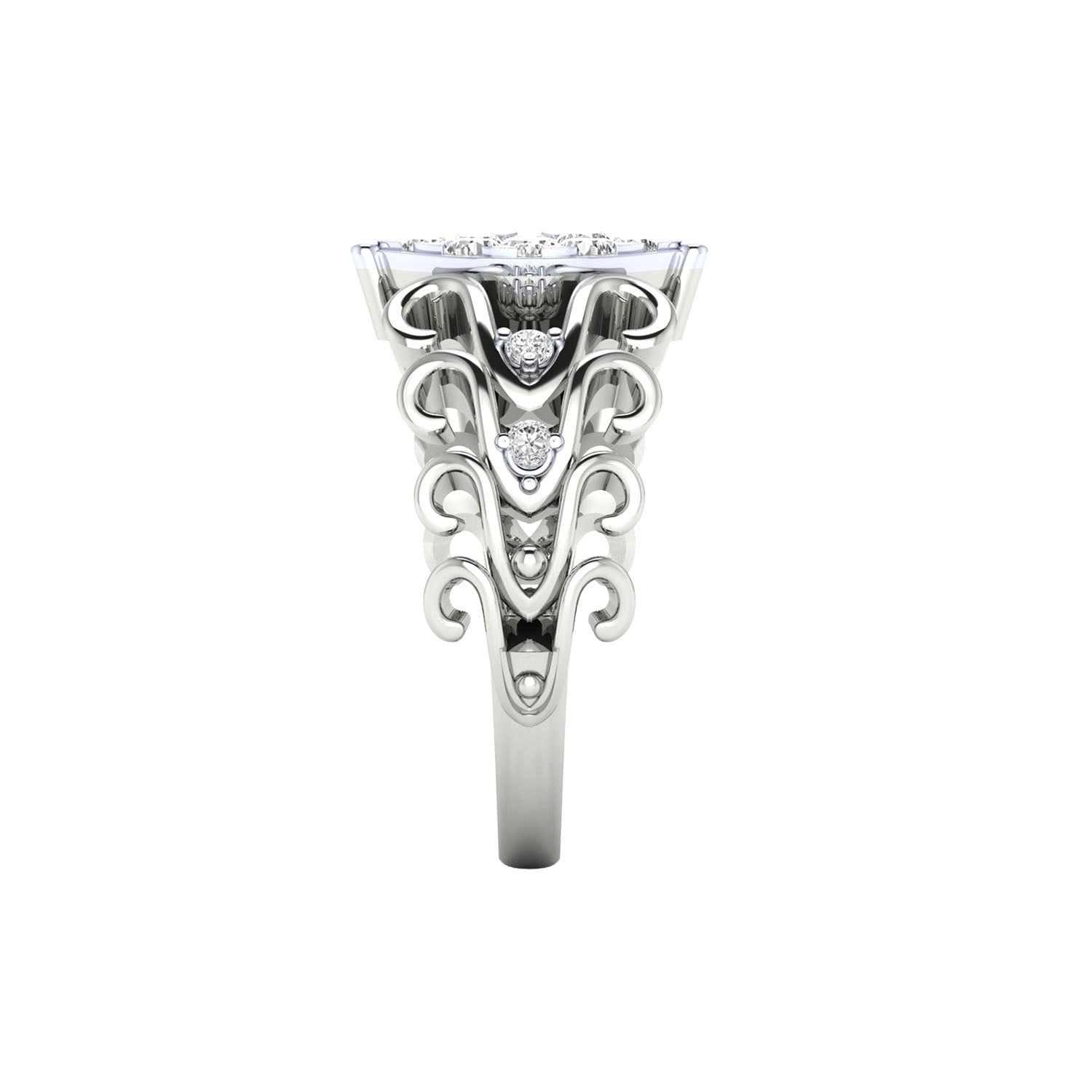 White Gold Ring