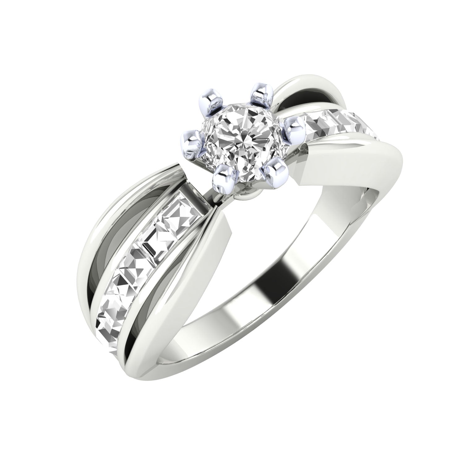 White Gold Ring