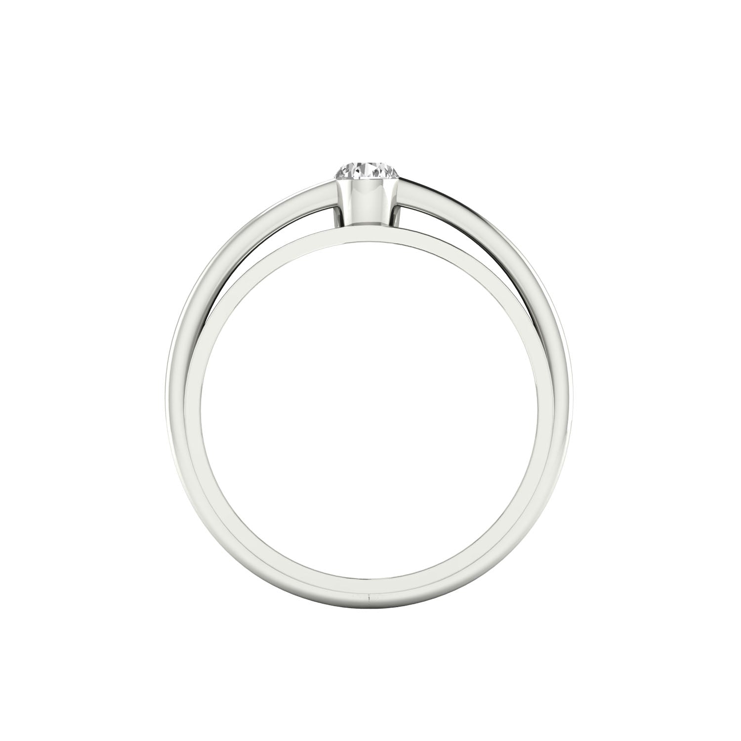 White Gold Ring