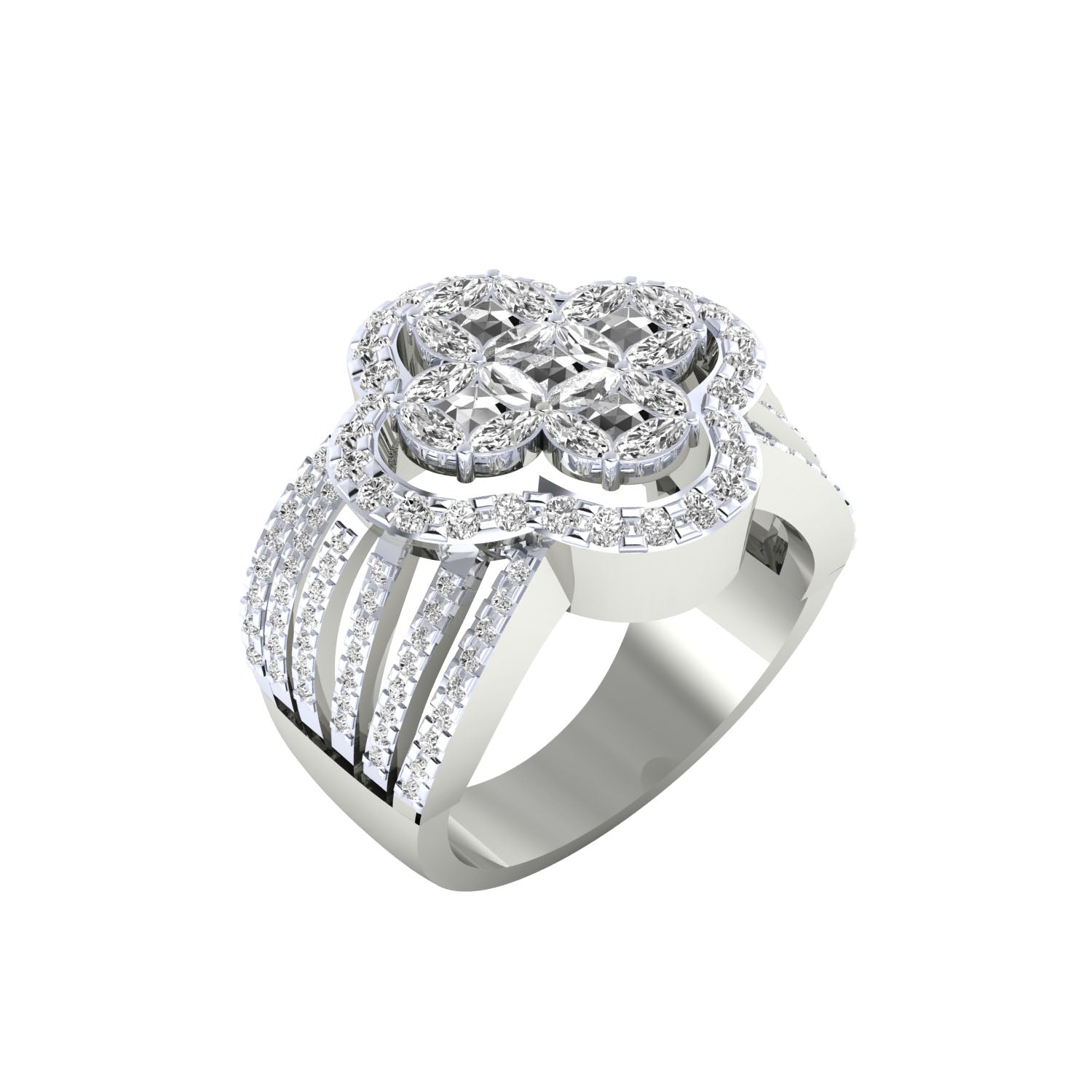 White Gold Ring